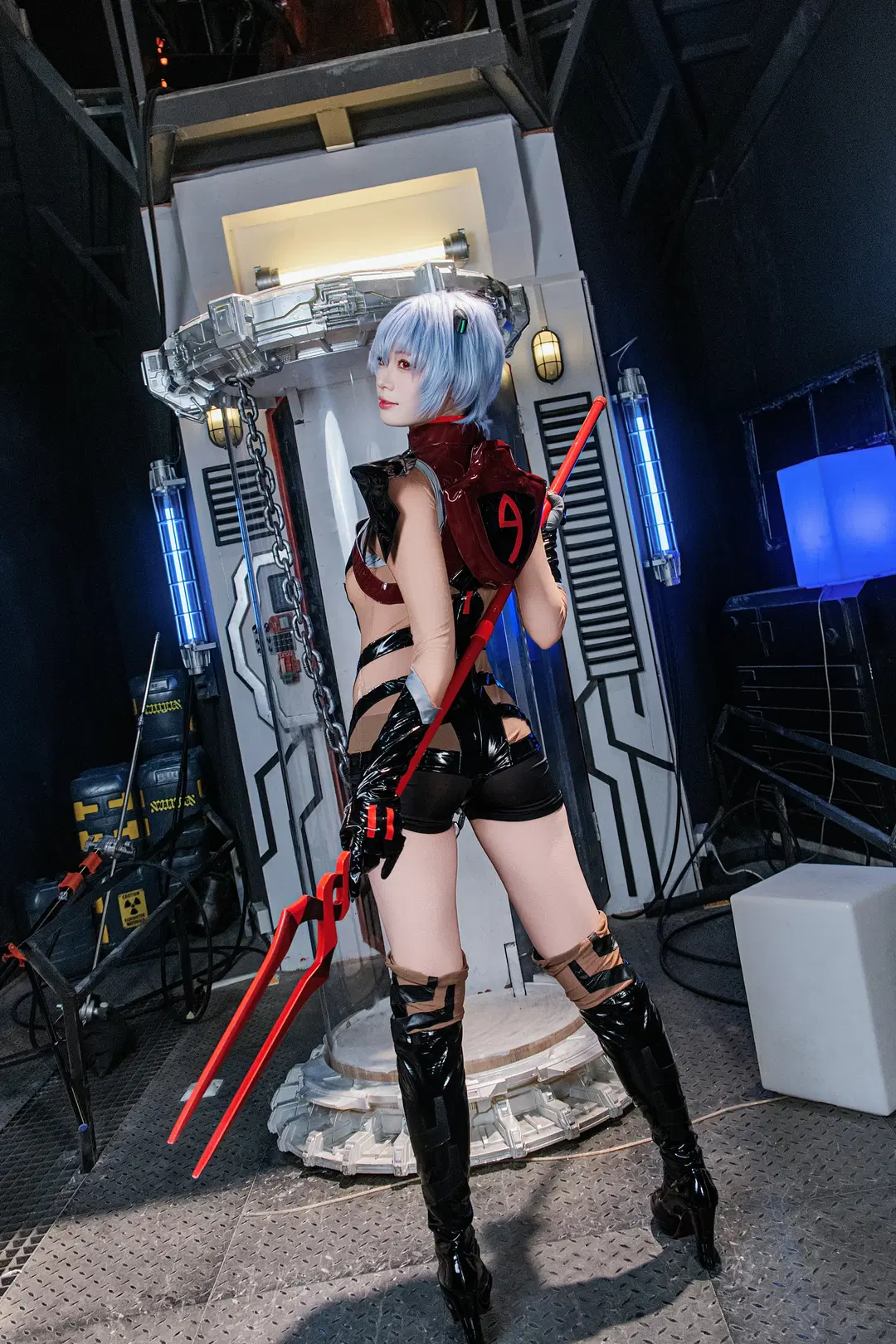 【綾波麗cos】新世紀福音戰士經典戰鬥服演繹 - 爱用富士的牛牛 - 第3張
