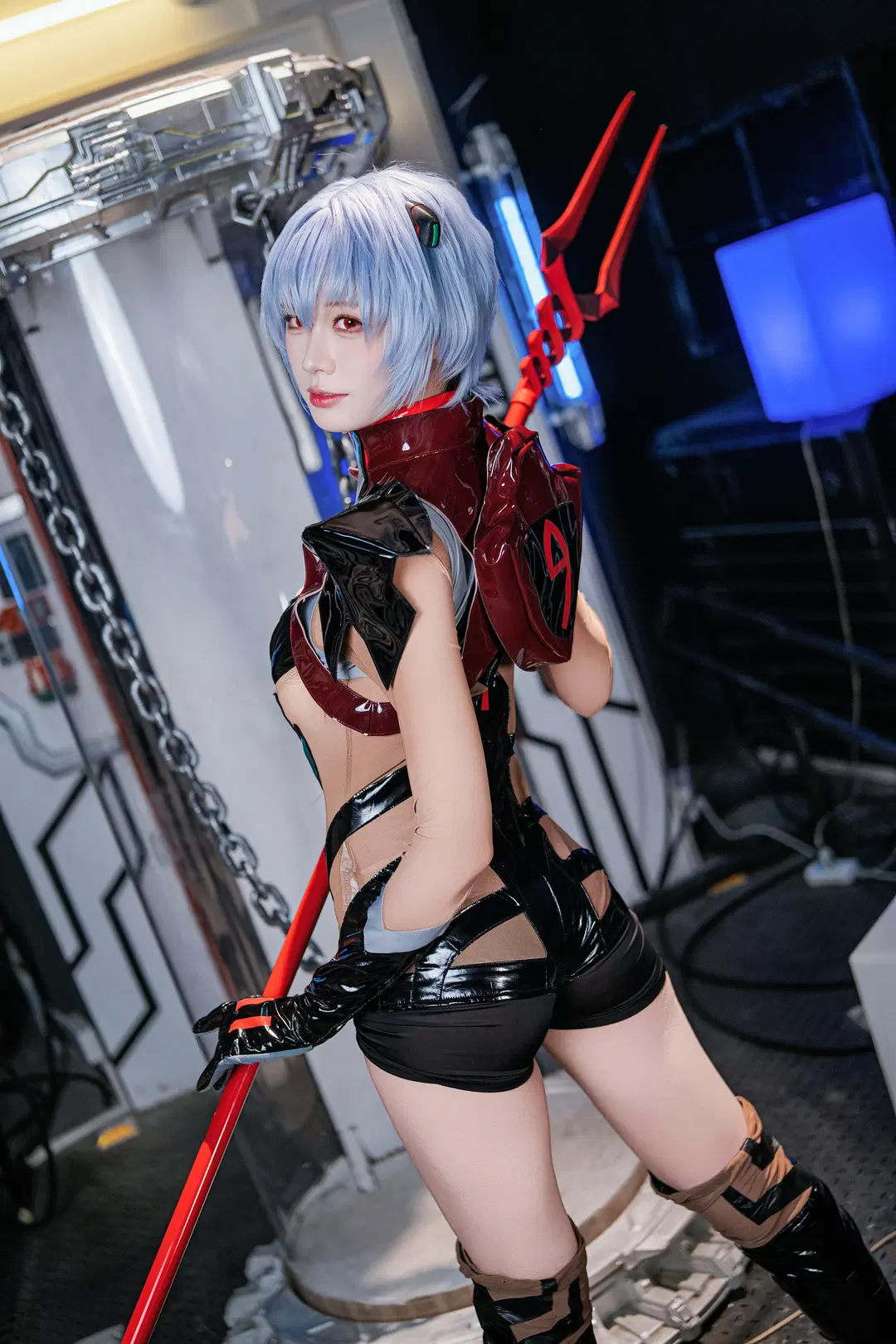 綾波レイコスプレ, 新世紀エヴァンゲリオン, 新世紀エヴァンゲリオン, SF風, メカ戦闘服