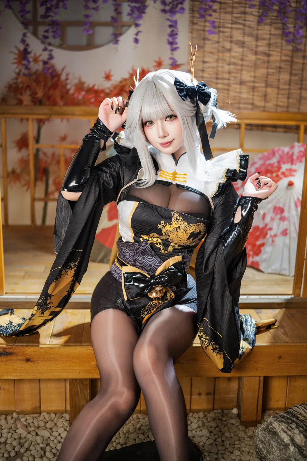 【白兔布兰儿cos】Nikke 胜利女神 - 爱用富士的牛牛 - 第2张