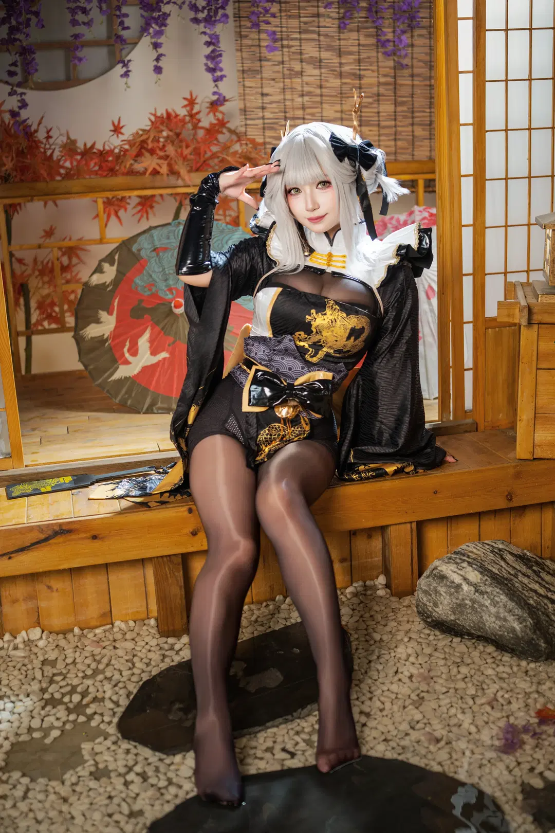 【白兔布兰儿cos】Nikke 胜利女神 - 爱用富士的牛牛 - 第5张