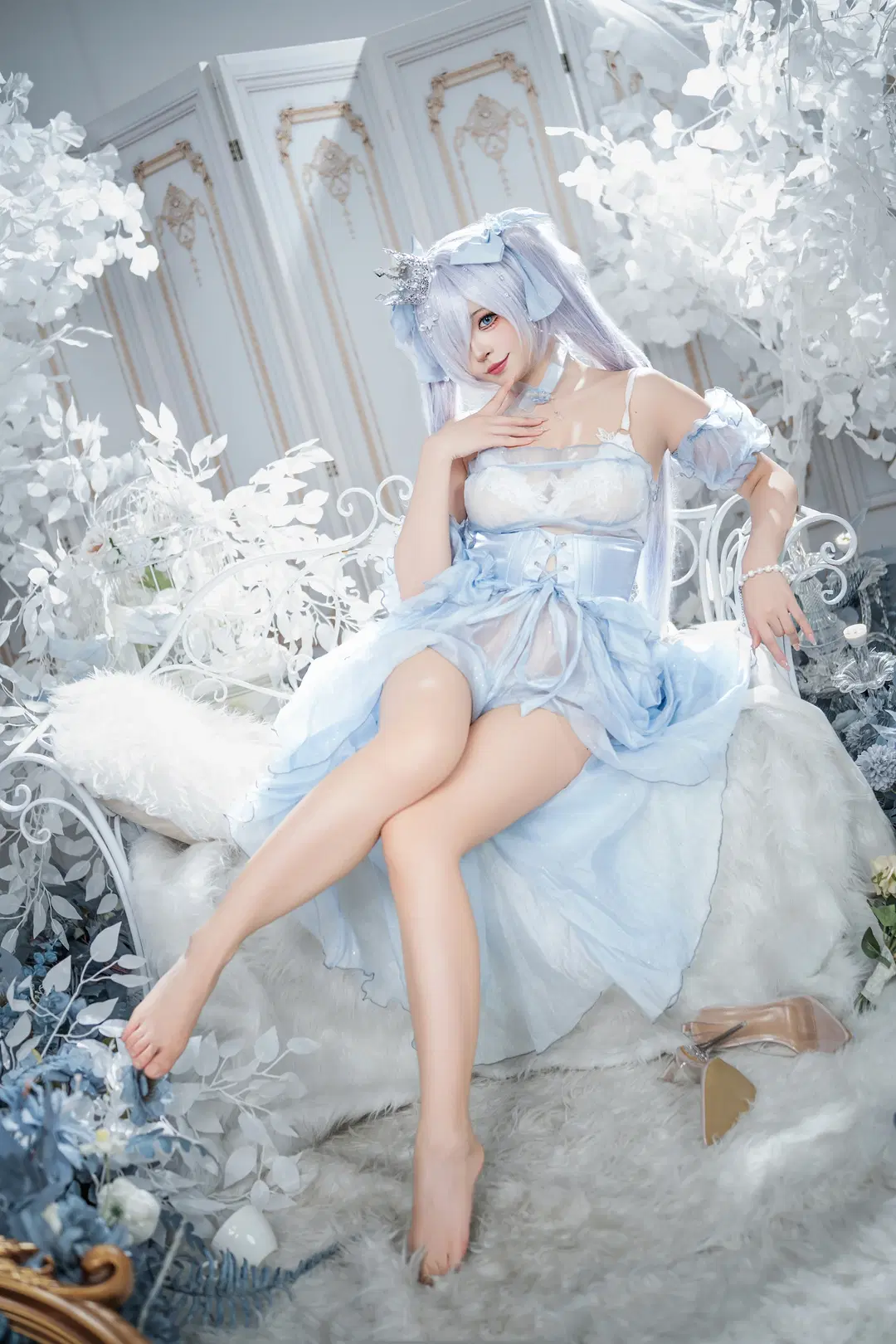 【灰姑娘·水晶公主cos】Nikke胜利女神，水晶公主的闪耀瞬间 - 爱用富士的牛牛 - 第2张