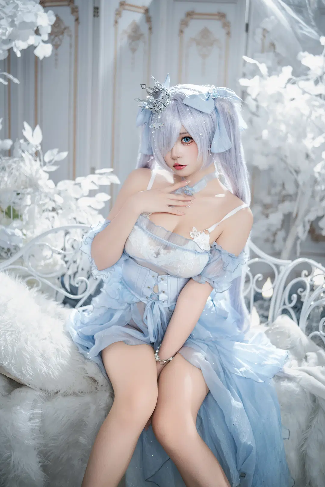 【灰姑娘·水晶公主cos】Nikke胜利女神，水晶公主的闪耀瞬间 - 爱用富士的牛牛 - 第3张