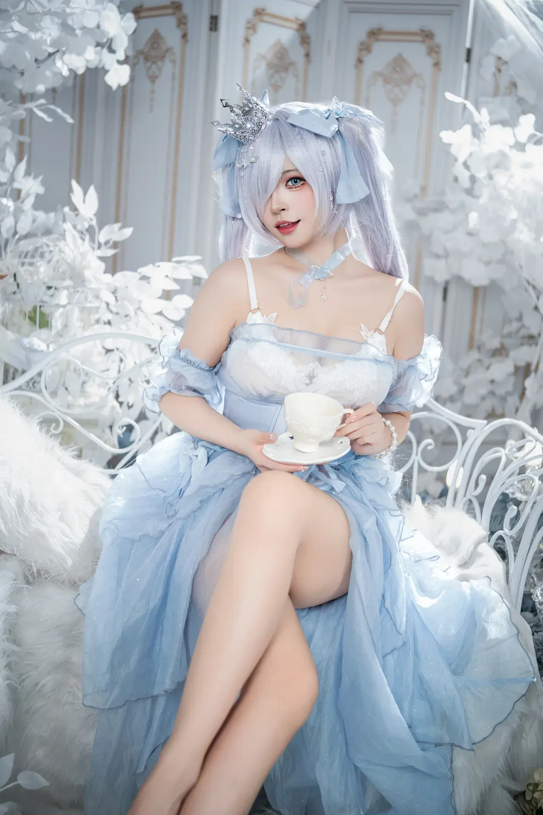 【灰姑娘·水晶公主cos】Nikke胜利女神，水晶公主的闪耀瞬间 - 爱用富士的牛牛 - 第5张