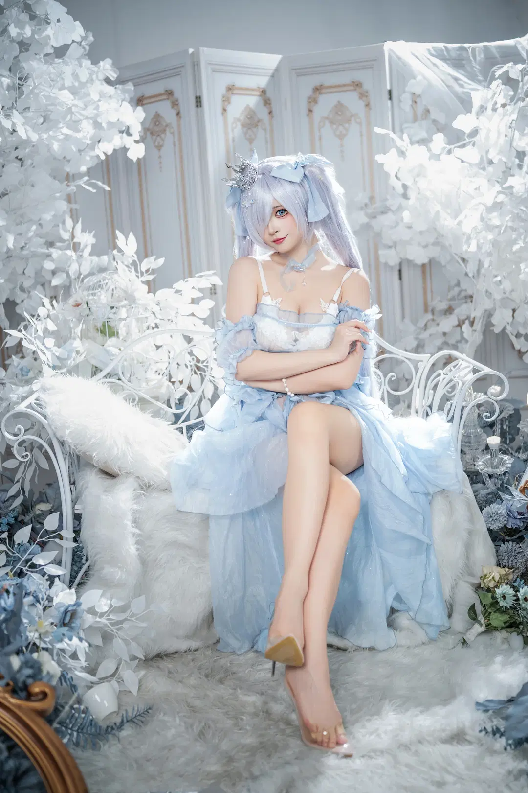 【灰姑娘·水晶公主cos】Nikke胜利女神，水晶公主的闪耀瞬间 - 爱用富士的牛牛 - 第6张
