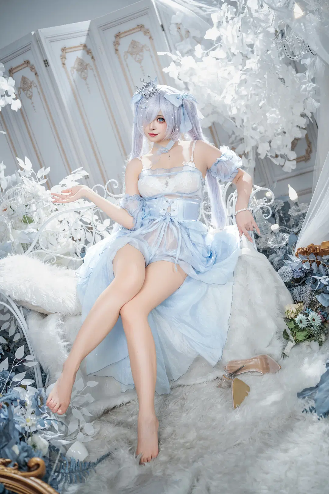 【灰姑娘·水晶公主cos】Nikke胜利女神的水晶之梦 - 爱用富士的牛牛 - 第4张