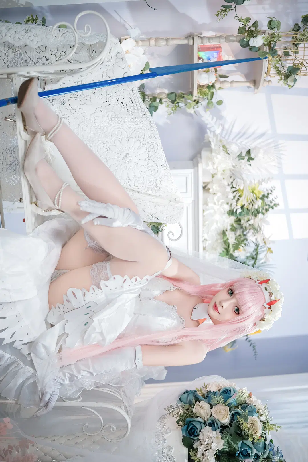 【02cos】darlinginthefranxx 國家隊的花嫁拍攝體驗 - 爱用富士的牛牛 - 第2張