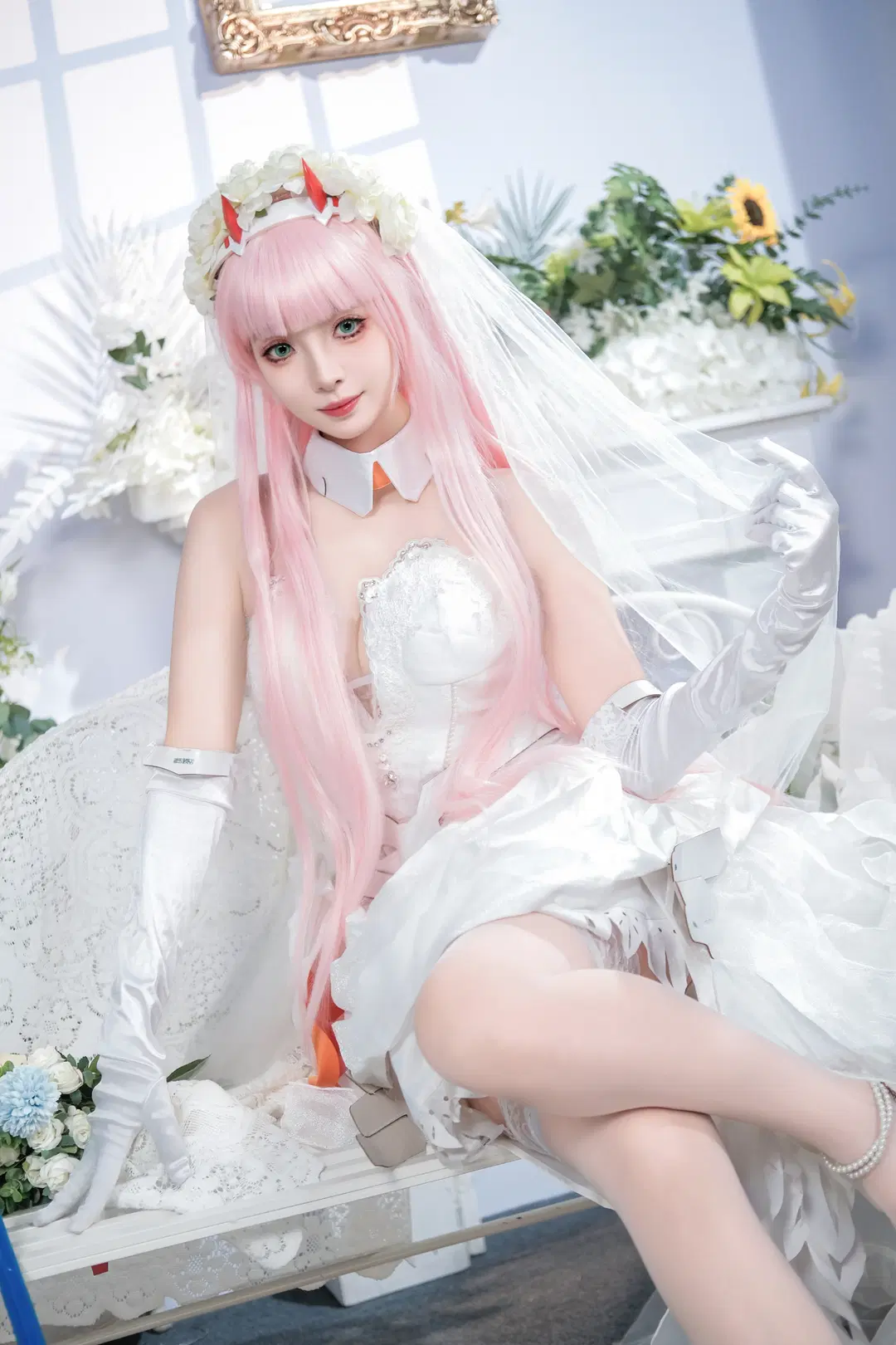 【02cos】darlinginthefranxx 國家隊的花嫁拍攝體驗 - 爱用富士的牛牛 - 第3張