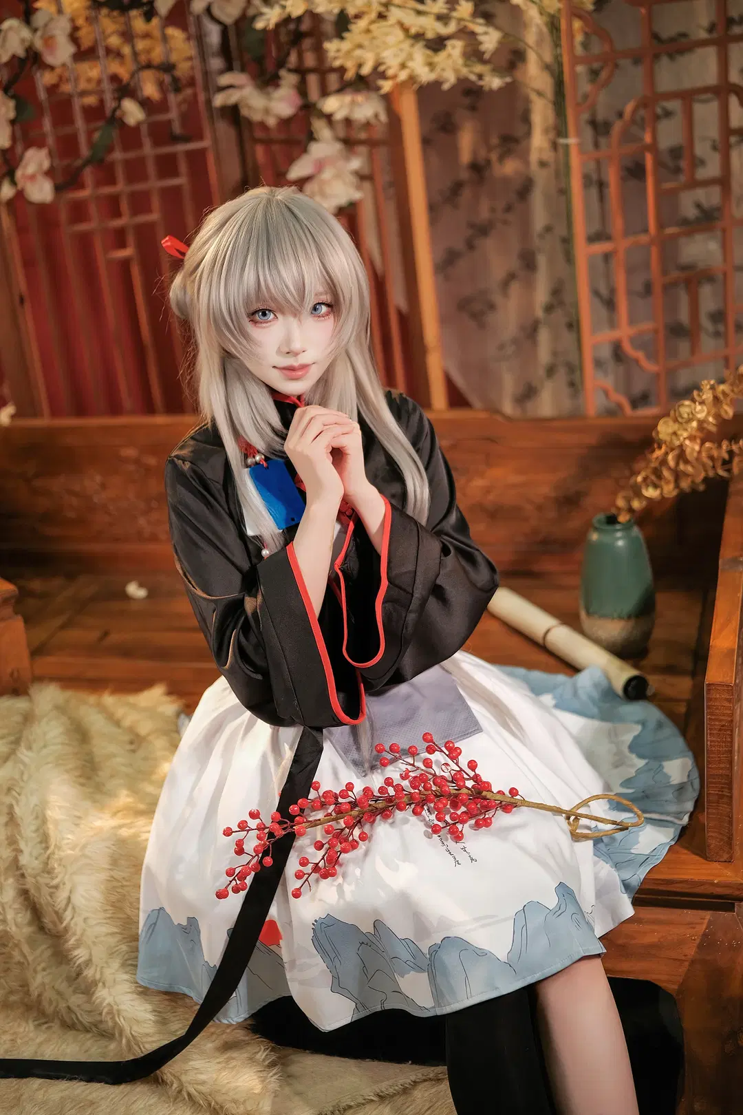 [Mulberry cosplay] Arknights Chinese Retro Style Designed by Kaiko Watanabe by 爱用富士的牛牛 - Image 4