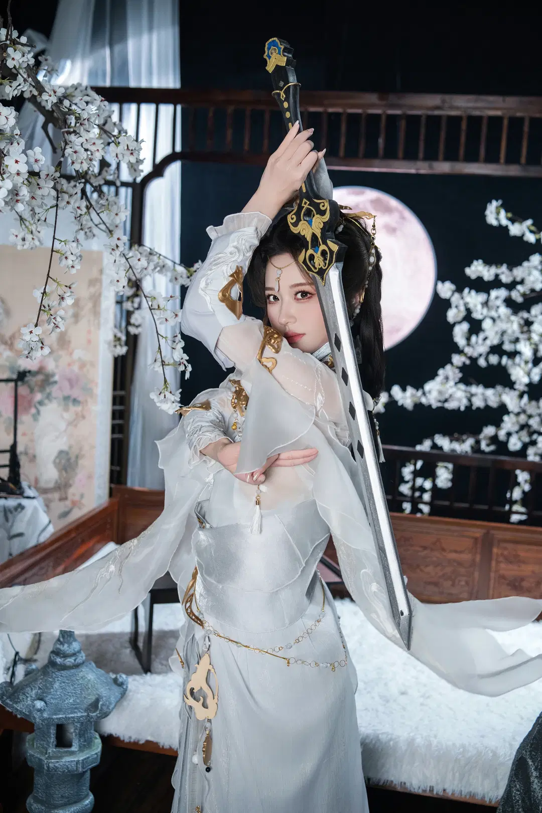 【霊源道姑コスプレ】剣網3 純陽弟子の凛冽たる剣意 - 爱用富士的牛牛 - 2枚目