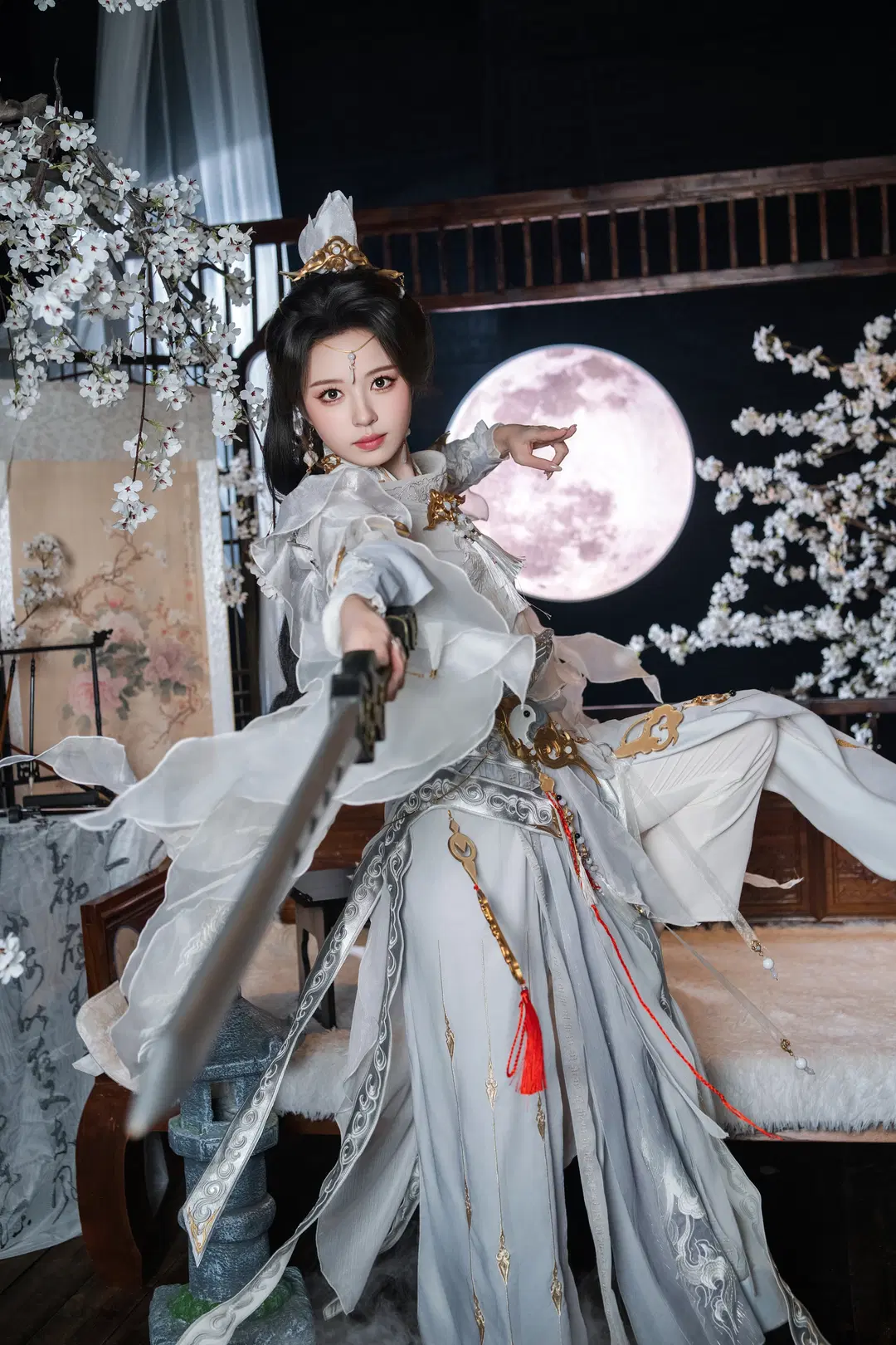 【霊源道姑コスプレ】剣網3 純陽弟子の凛冽たる剣意 - 爱用富士的牛牛 - 7枚目