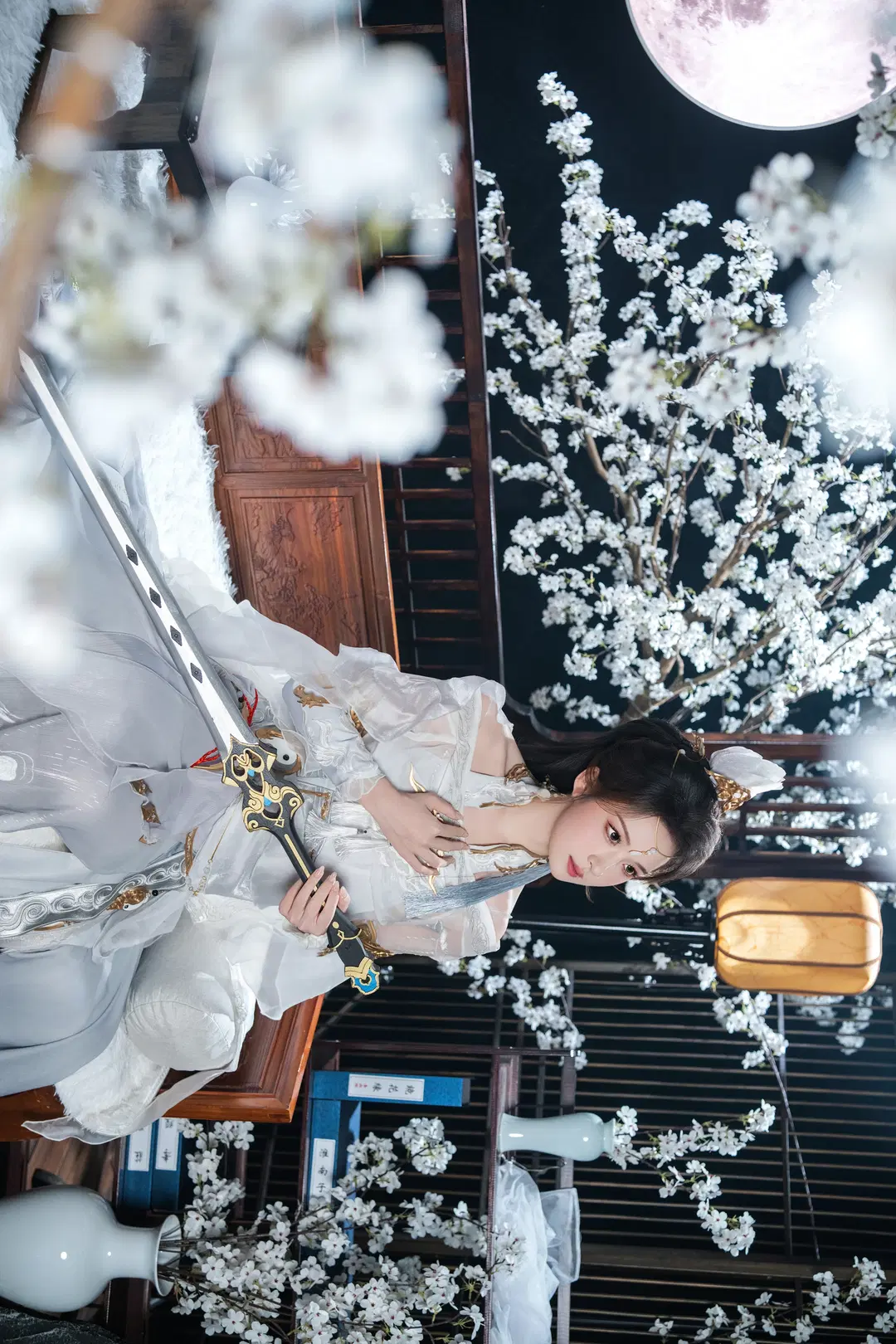 [Lingyuan Taoist nun cosplay] JX3 Pure Yang Sect: The Aloof Senior Sister Practicing the Path of Emotionlessness by 爱用富士的牛牛 - Image 4