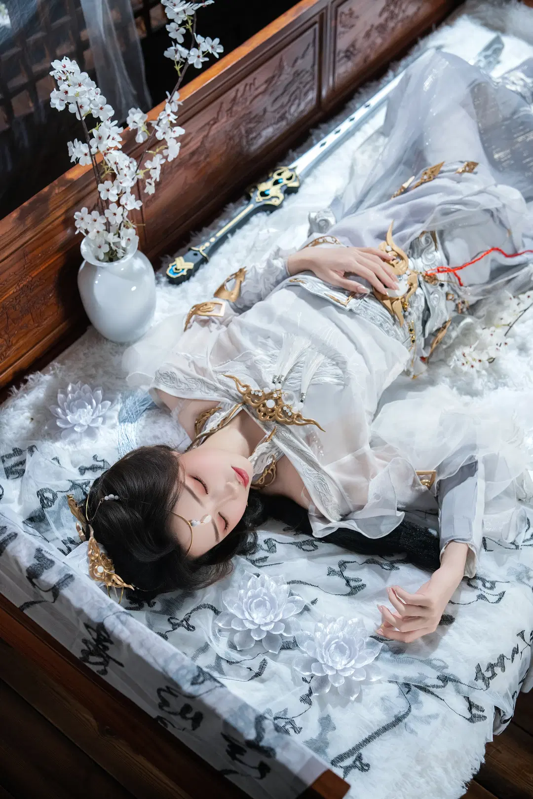 [Lingyuan Taoist nun cosplay] JX3 Pure Yang Sect: The Aloof Senior Sister Practicing the Path of Emotionlessness by 爱用富士的牛牛 - Image 6