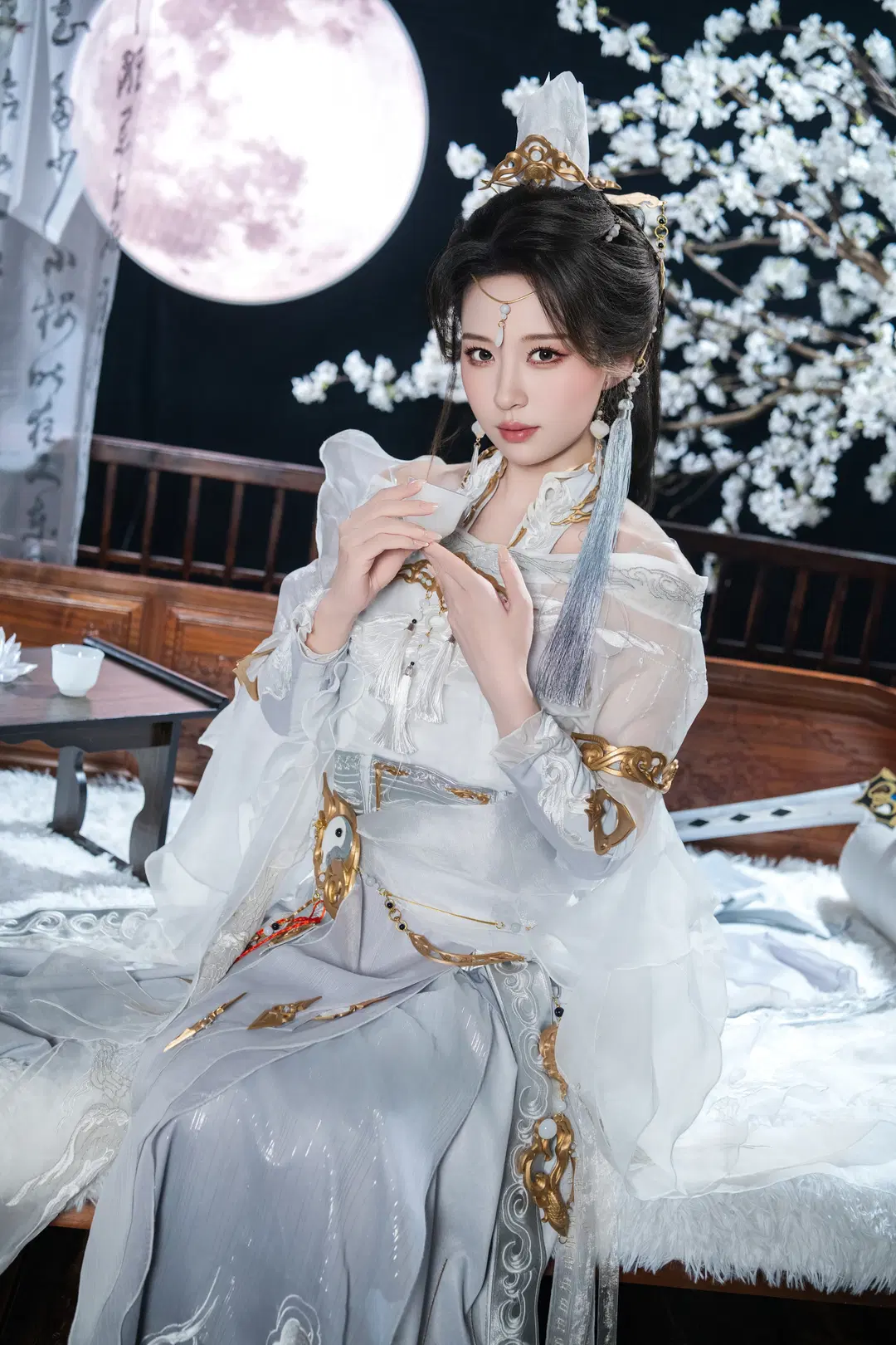 [Lingyuan Taoist nun cosplay] JX3 Pure Yang Sect: The Aloof Senior Sister Practicing the Path of Emotionlessness by 爱用富士的牛牛 - Image 7