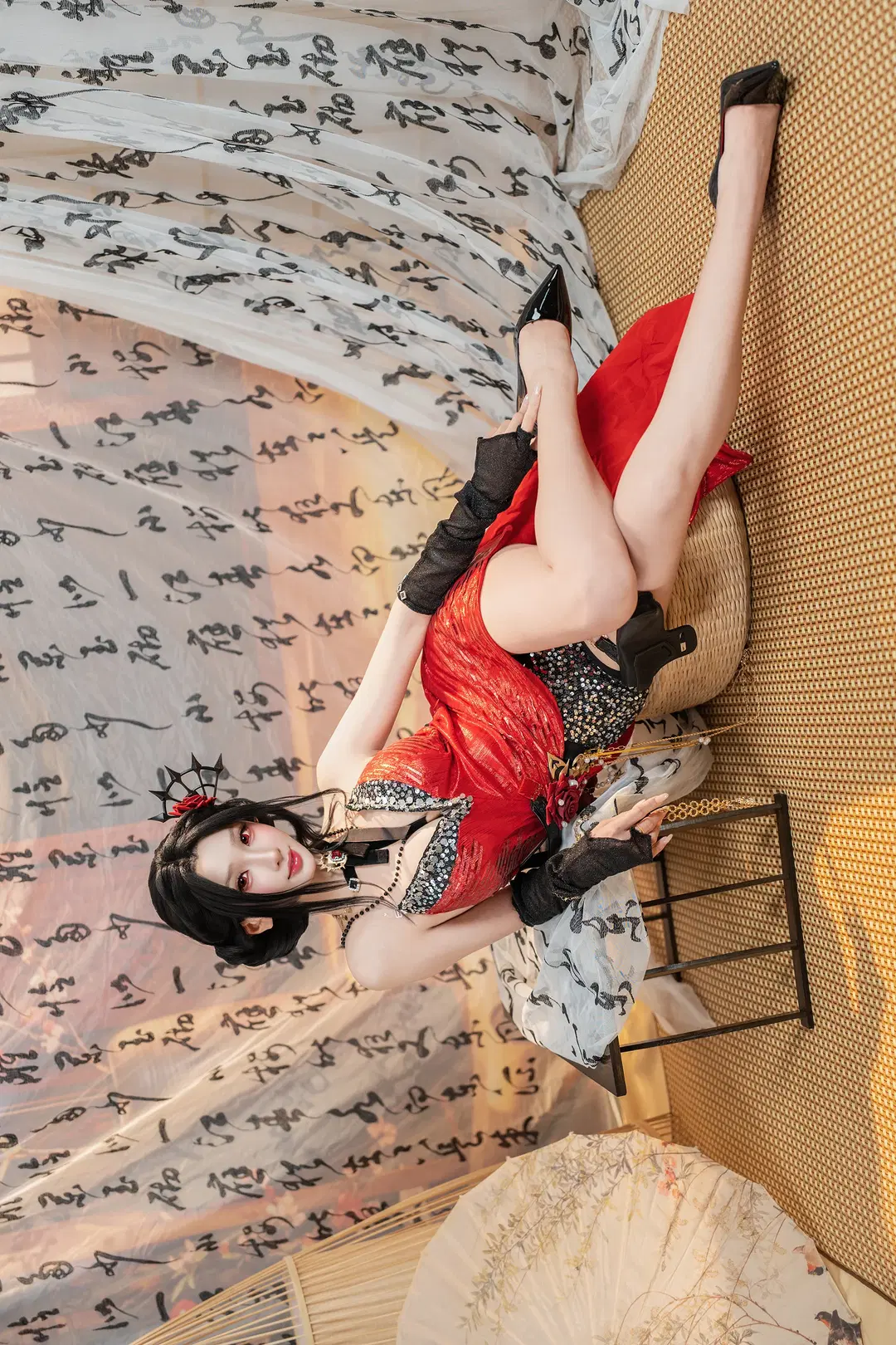 【迦南cos】永劫无间赤焰舞影，宝藏猎人的华丽演出 - 爱用富士的牛牛 - 第2张