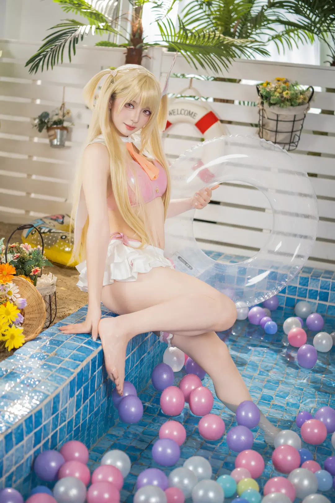 【魔法少女伊莉雅cos】FGO夏日泳池的清凉魔法 - 爱用富士的牛牛 - 第3张