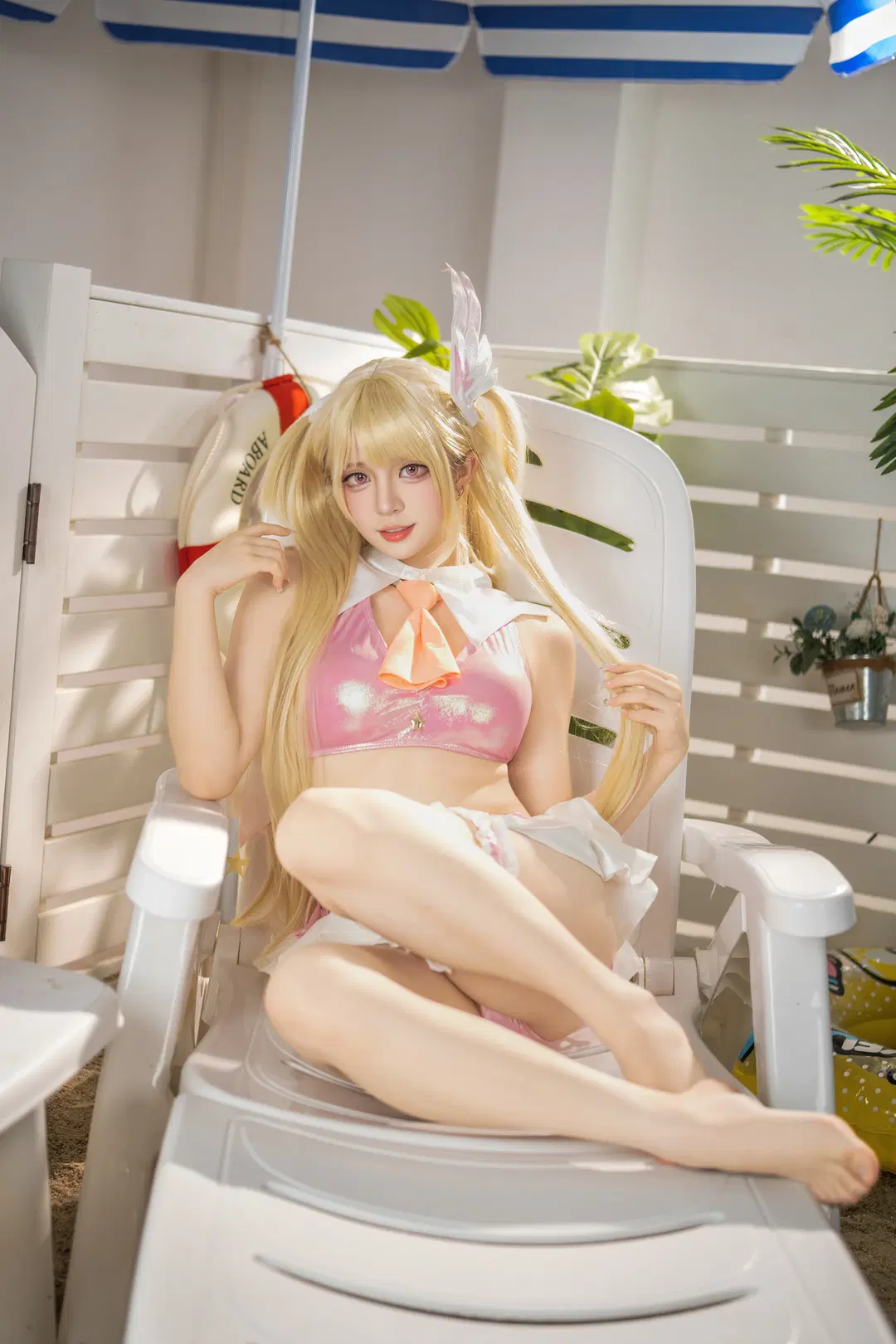 泳装cos, FGO, 夏日泳池, 伊莉雅cos, 魔法少女伊莉雅