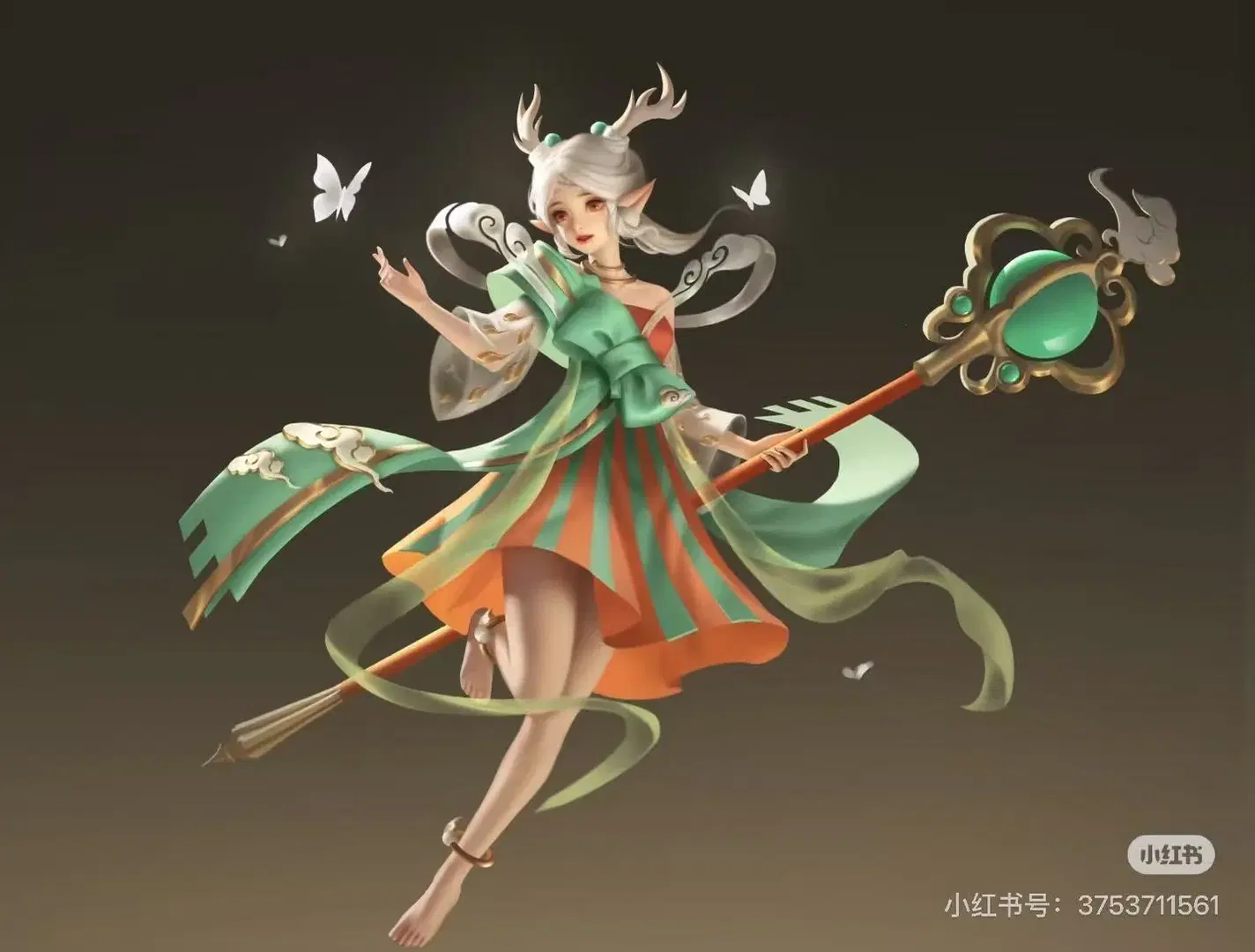 【瑶cos】王者荣耀遇见神鹿CICF两日游，反重力假发与法杖道具齐上阵 - 咩也Mieye下班了 - 第2张