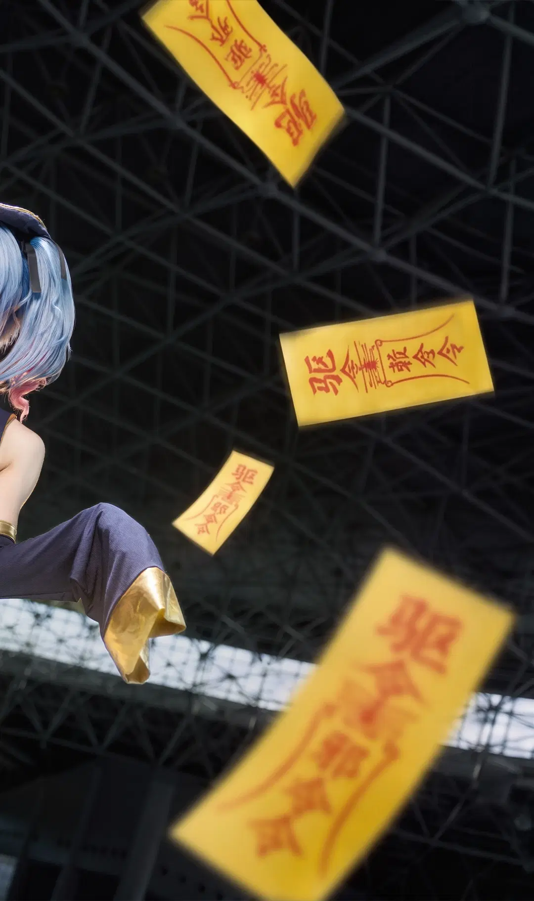 【初音未来cos】兔子洞小僵尸的漫展场照记录 - 黄昏 - 第4张