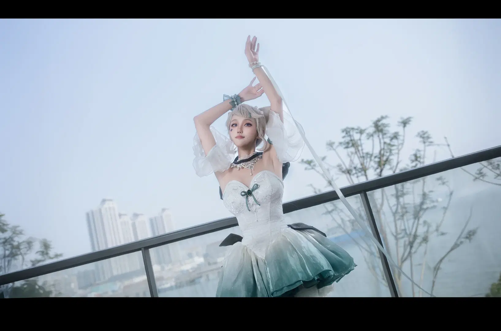 2D, Genshin Impact, cosplay, Lynette Cosplay, Female cosplayer