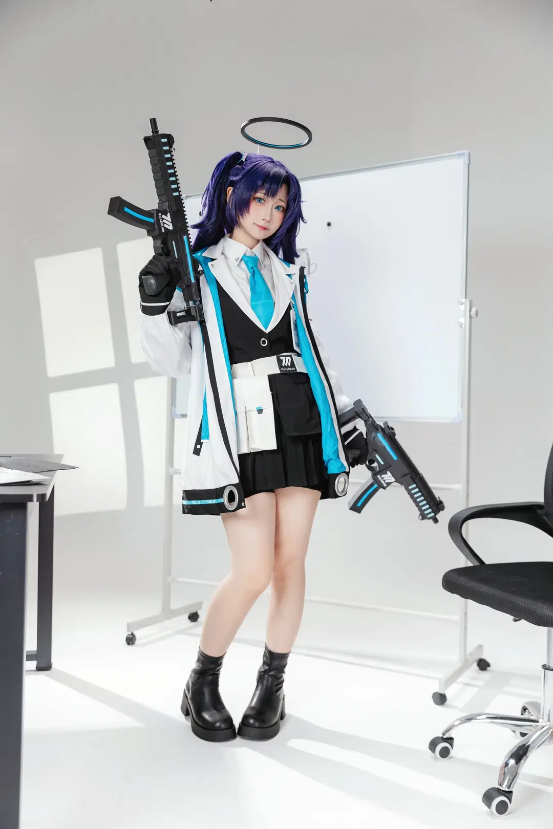 摄影作品, 蔚蓝档案, 二次元cos, 制服, 早濑优香cos