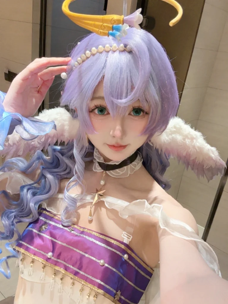 崩坏星穹铁道, 知更鸟cos, 王者荣耀, 公孙离cos, 白丝 - 第2张