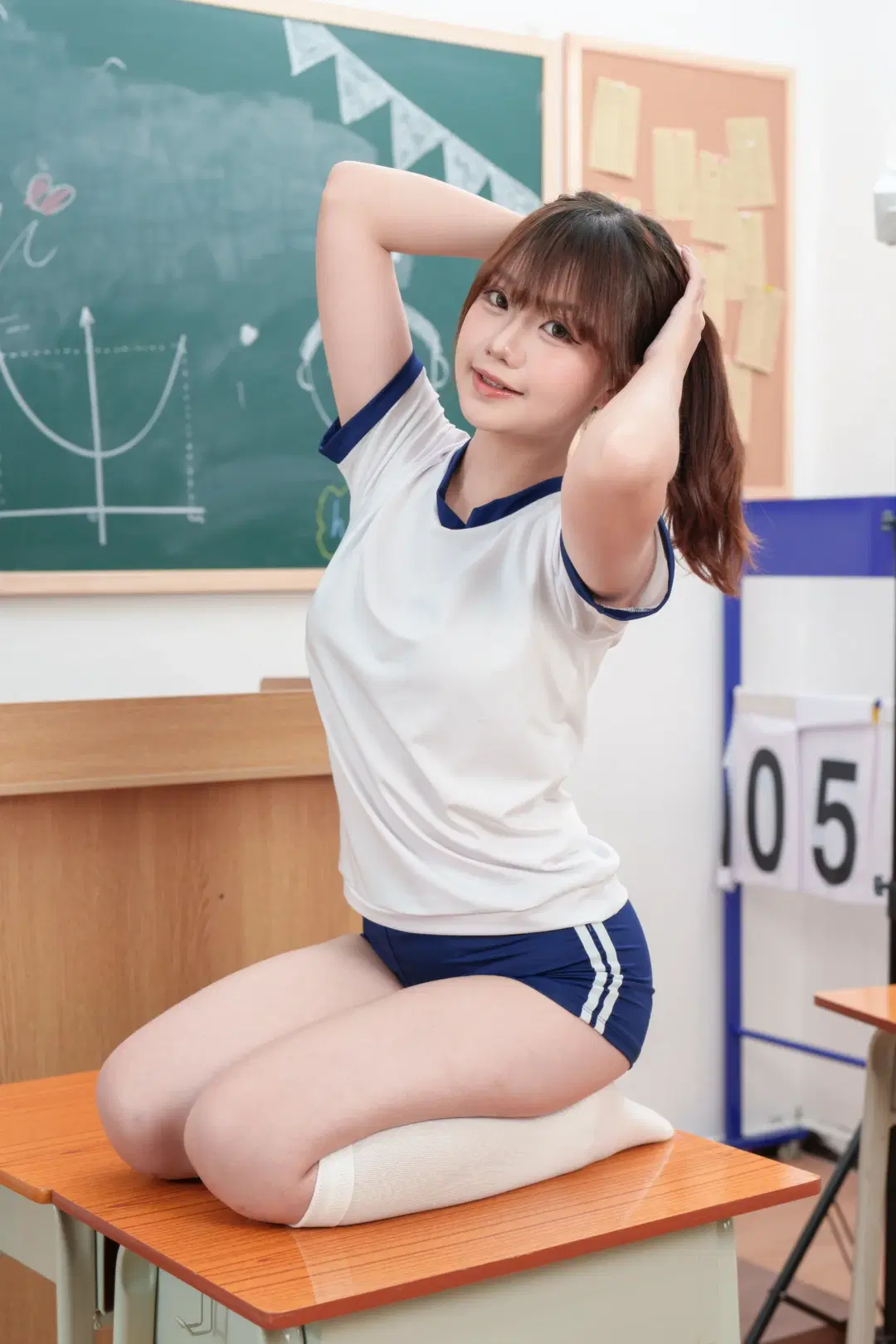 日系运动服少女的教室时光 - Seal - 第7张