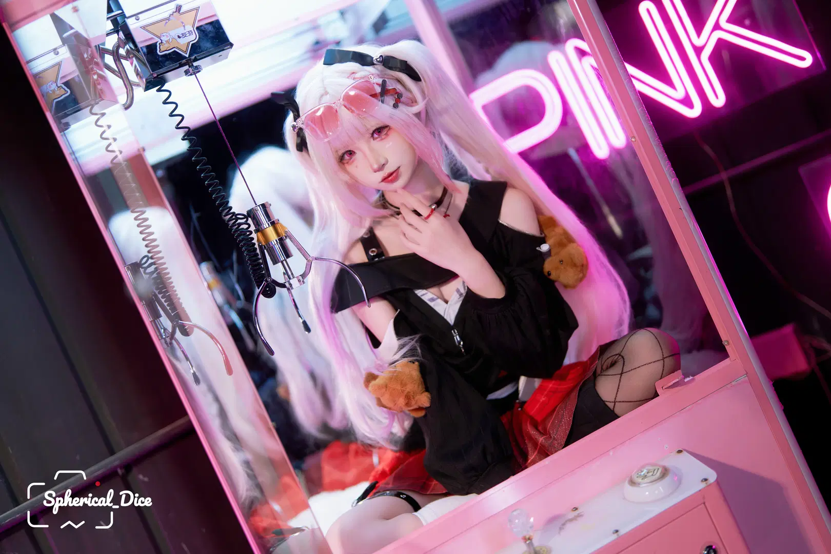 [Sparkle cosplay] Honkai: Star Rail Spark Sweet Dream Vibe: Cyber sweetheart under neon nightscapes by 圆形骰子 - Image 7