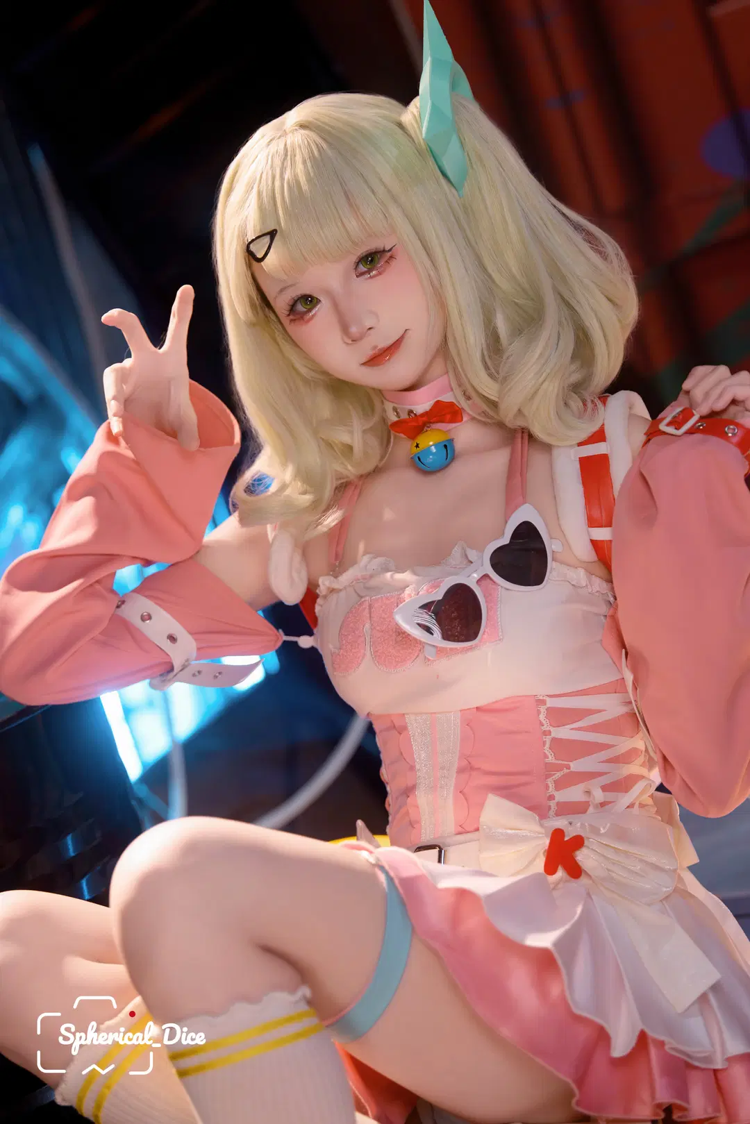 【千夏cos】绝区零妄想天使的炸鸡味闪亮营业 - 圆形骰子 - 第7张