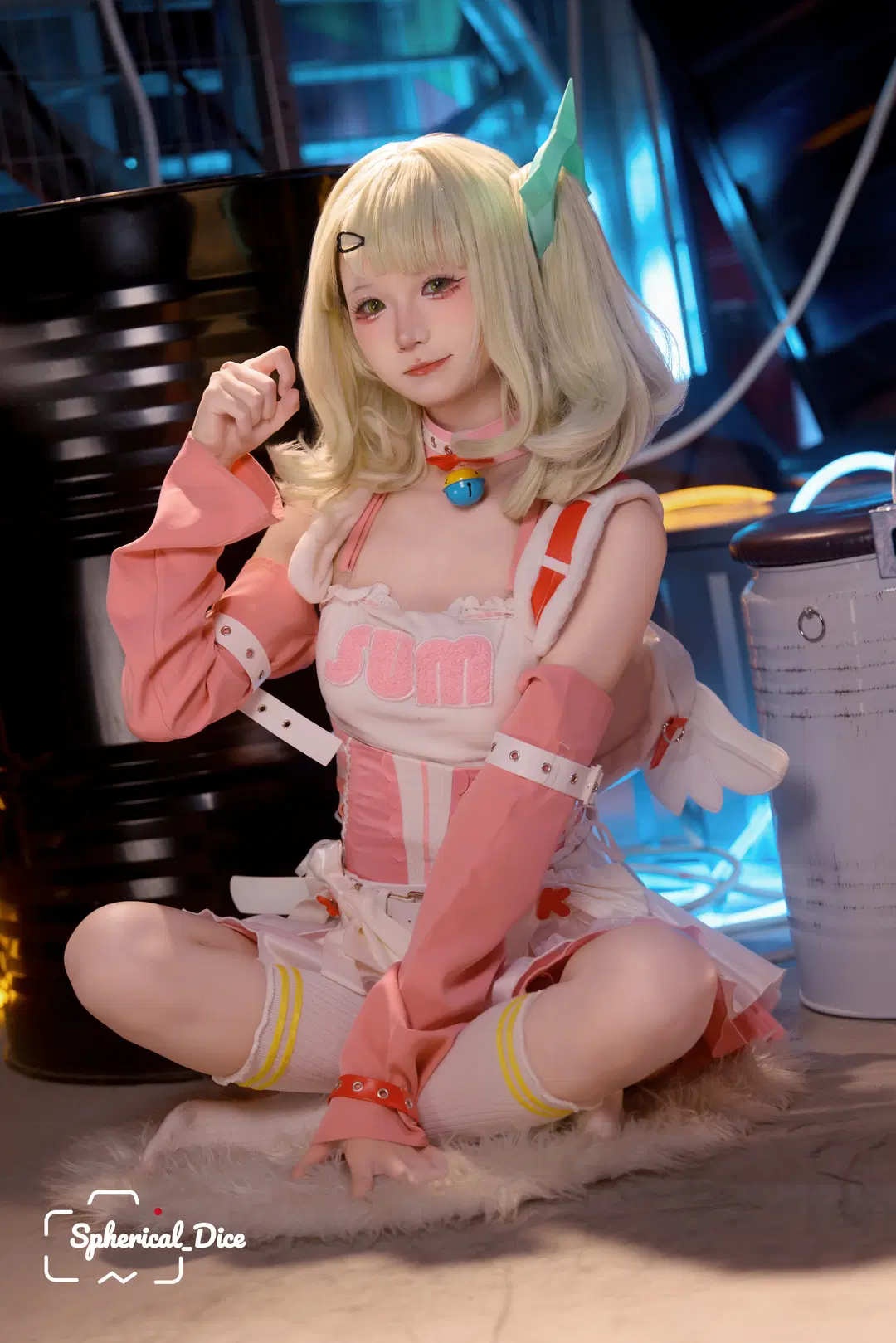 【千夏cos】绝区零妄想天使的炸鸡味闪亮营业 - 圆形骰子 - 第8张