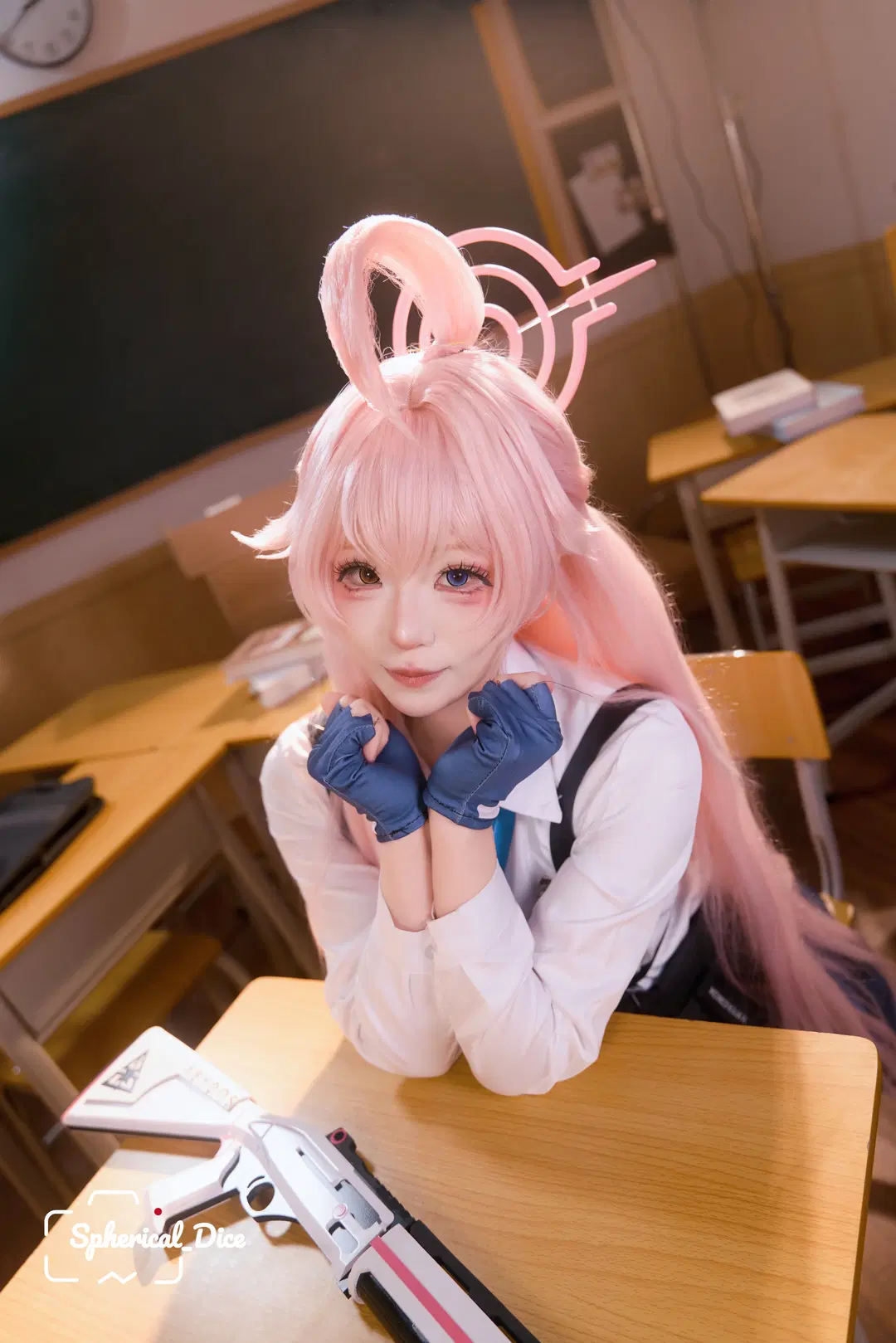 【小鳥遊星野cos】蔚藍檔案阿拜多斯的午後守護 - 圆形骰子 - 第4張