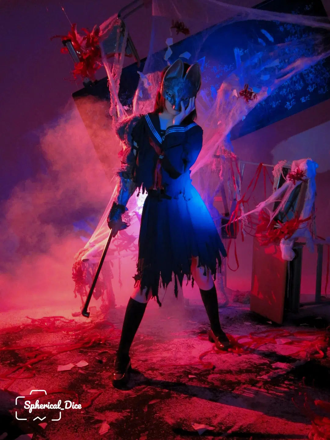 【深水雛子コスプレ】『サイレントヒルf』昭和の濃霧に消えゆく無声の抗い - 圆形骰子 - 2枚目
