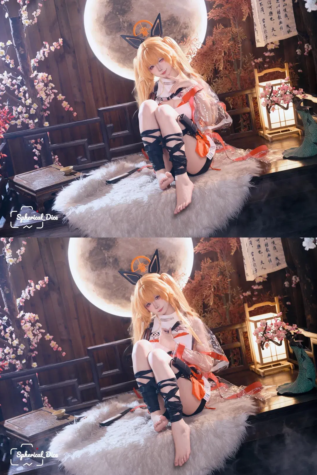 [Yingning cosplay] GODDESS OF VICTORY: NIKKE Mechanical Red Fox Moonlit Phantom by 圆形骰子 - Image 5