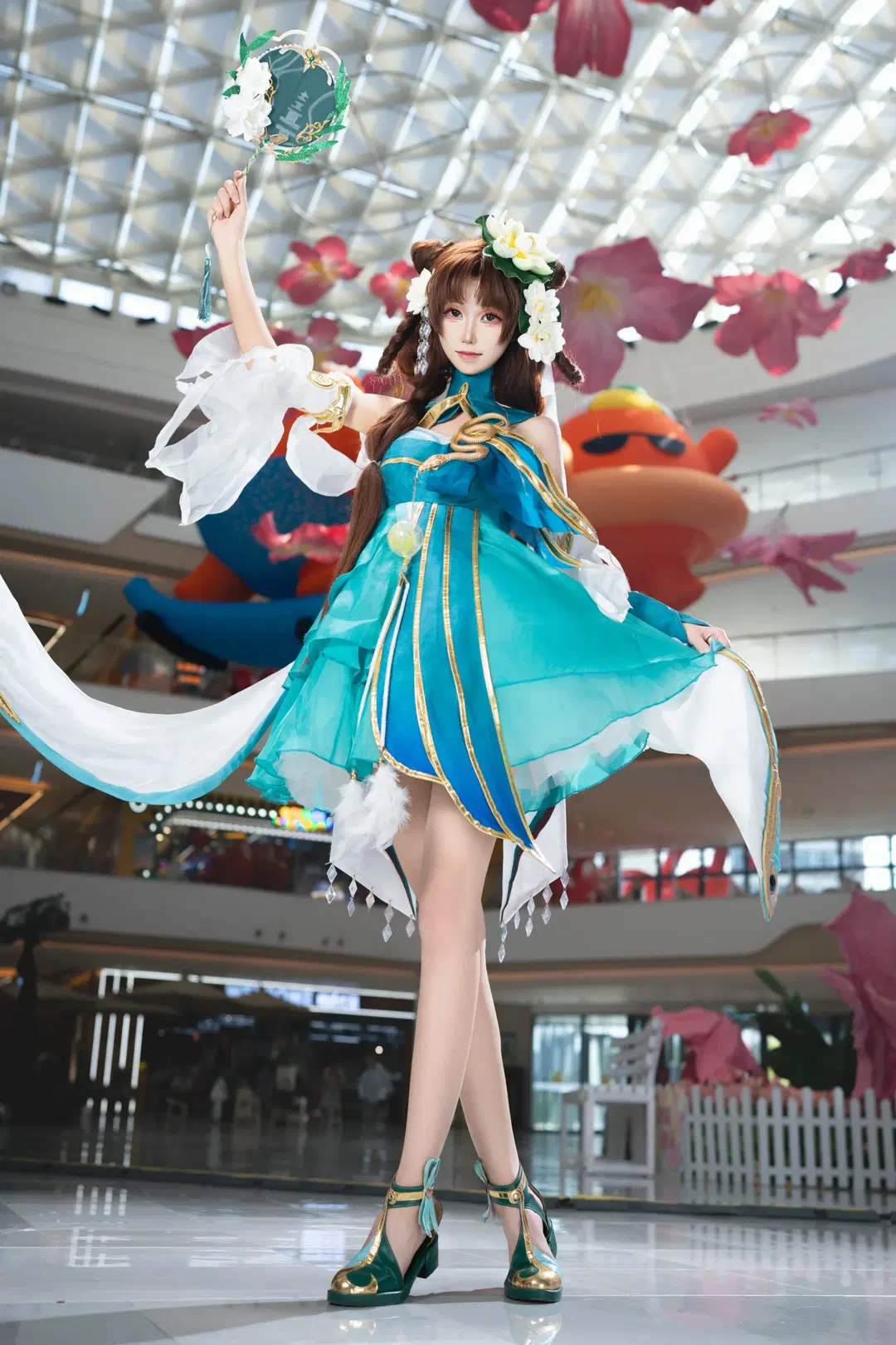 【Xiao Qiao Cosplay】Honor of Kings Green Snake: Dynamic Moments at Yongchuan Comic Convention by Crym - Image 2