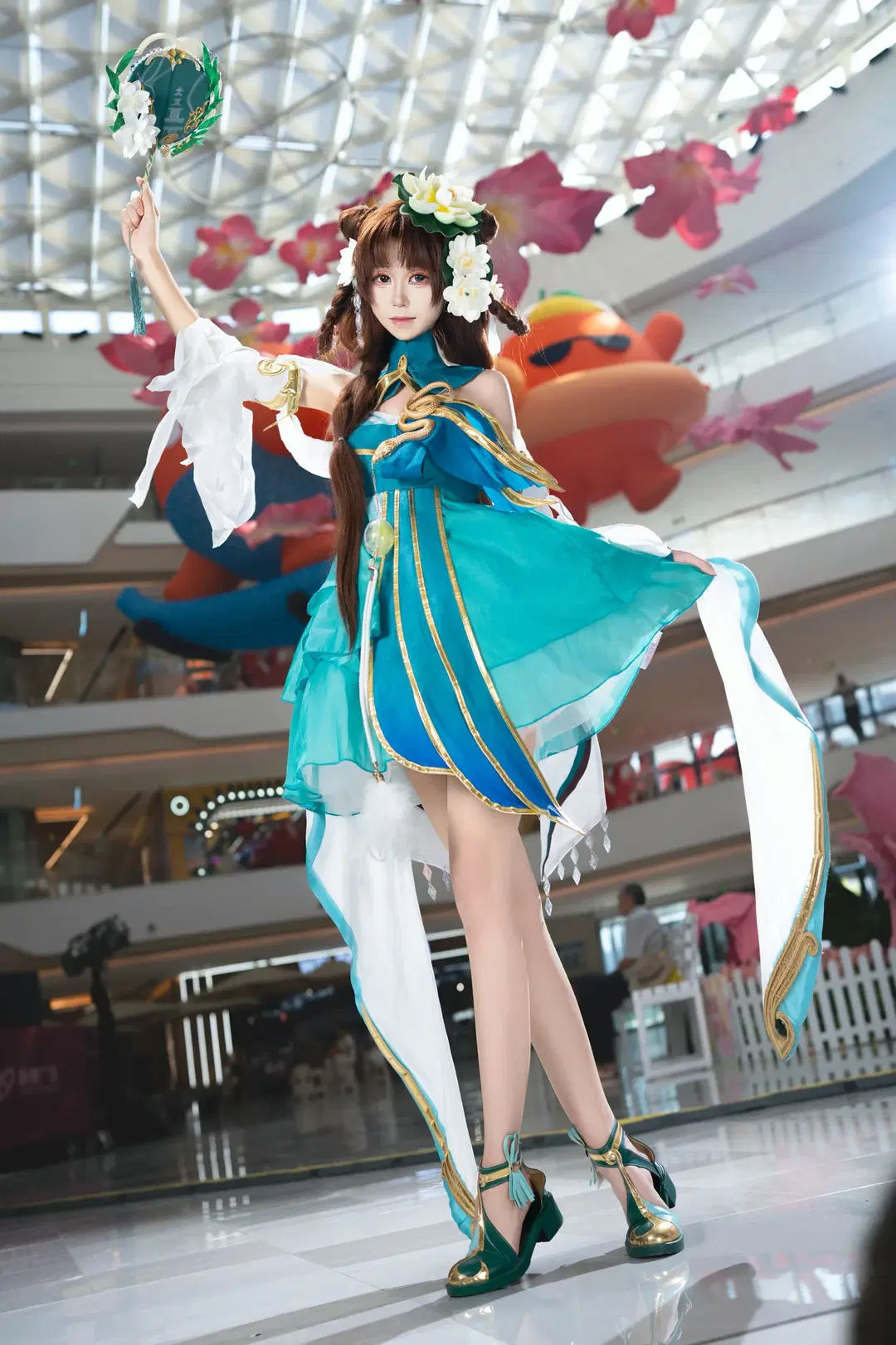 cosplay, Honor of Kings, Xiao Qiao Cosplay, Green Snake, Yongchuan Comic Convention