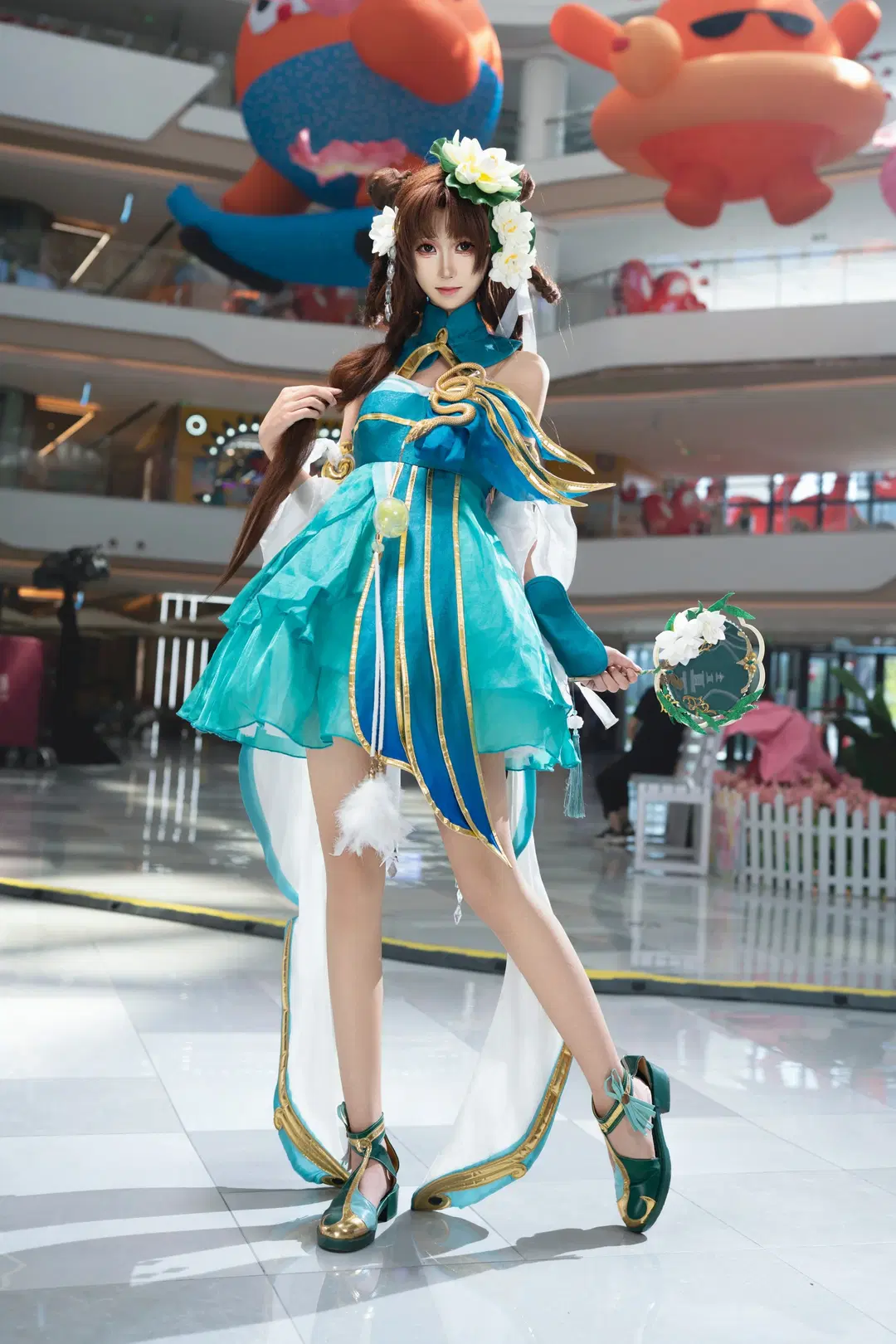 【Xiao Qiao Cosplay】Honor of Kings Green Snake: Dynamic Moments at Yongchuan Comic Convention by Crym - Image 7