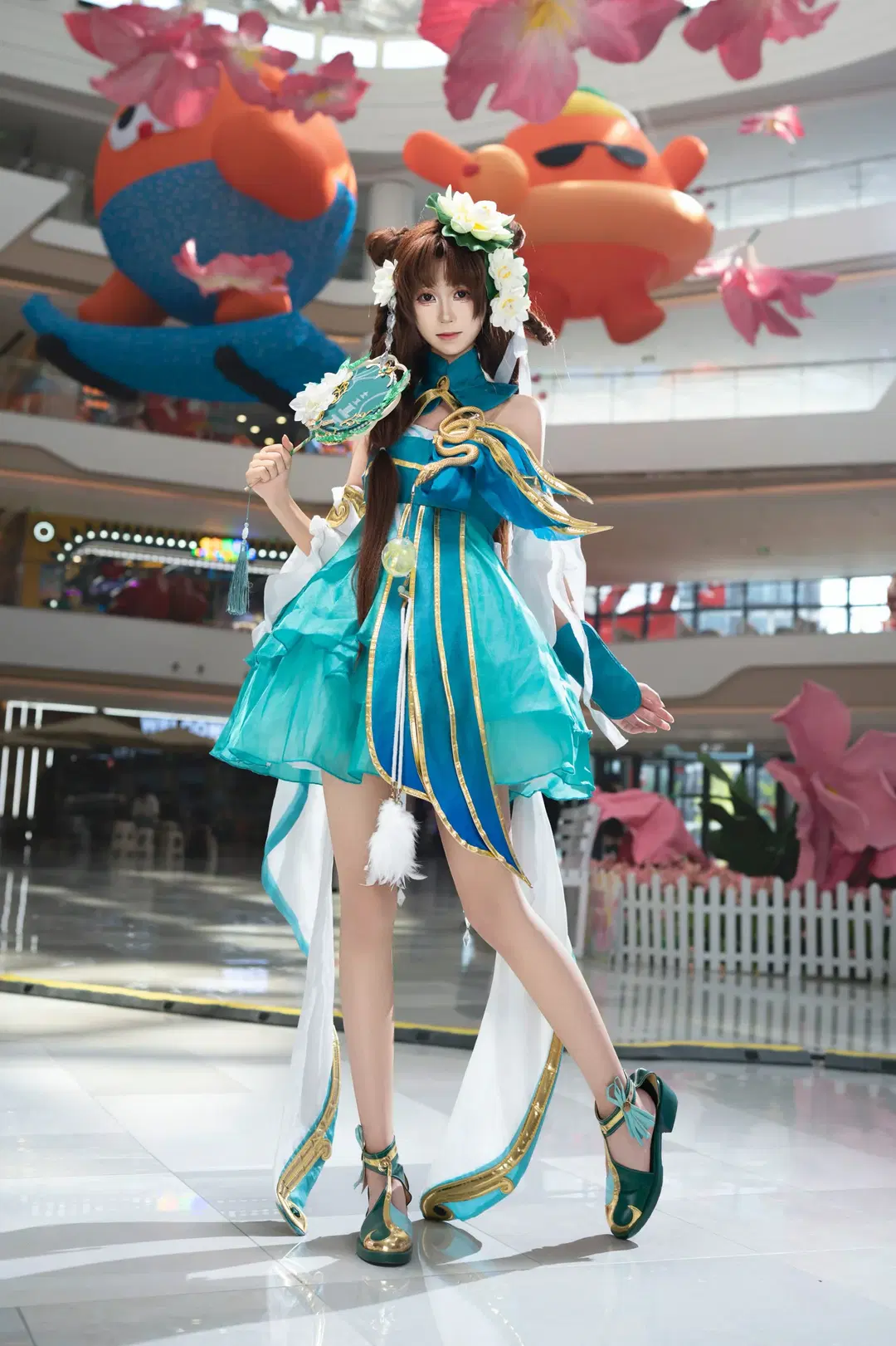 【Xiao Qiao Cosplay】Honor of Kings Green Snake: Dynamic Moments at Yongchuan Comic Convention by Crym - Image 8