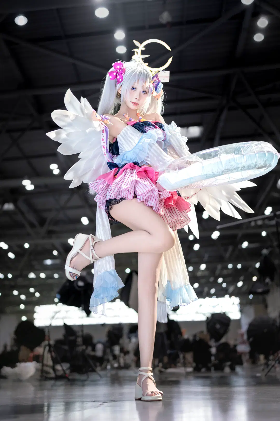 漫展返图, 碧蓝档案, 二次元cosplay, 白洲梓cos, 水梓