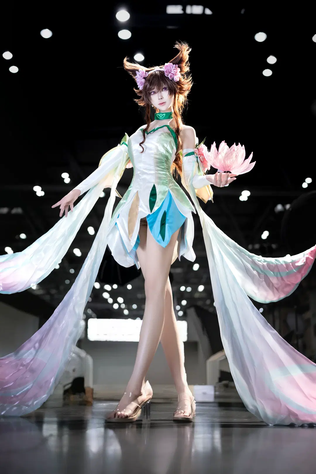 【嫦娥 コスプレ】『オナー・オブ・キングス』「露花の水鏡」イベント写真記録 - Crym - 2枚目