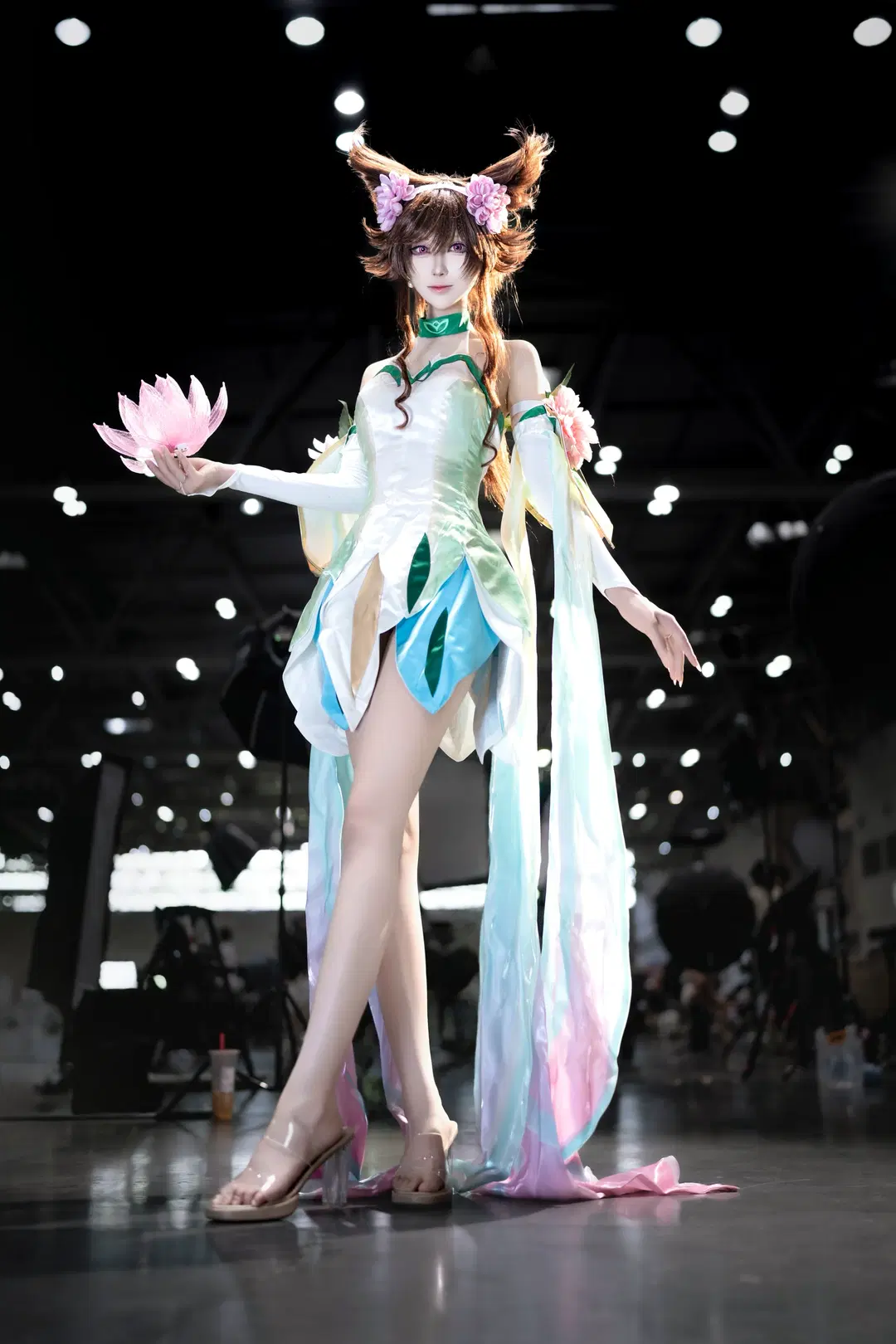 【嫦娥 コスプレ】『オナー・オブ・キングス』「露花の水鏡」イベント写真記録 - Crym - 3枚目