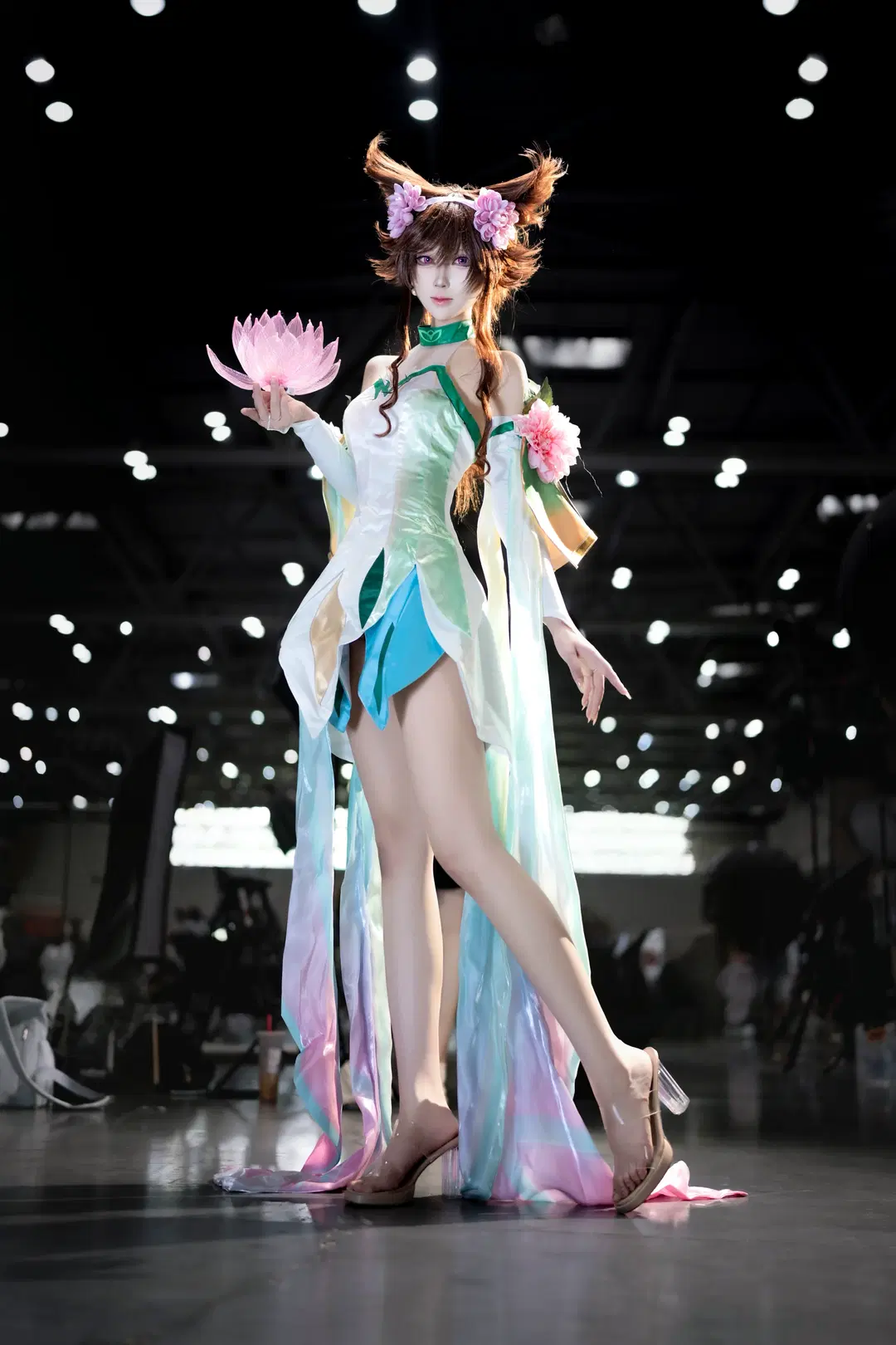 【嫦娥 コスプレ】『オナー・オブ・キングス』「露花の水鏡」イベント写真記録 - Crym - 4枚目