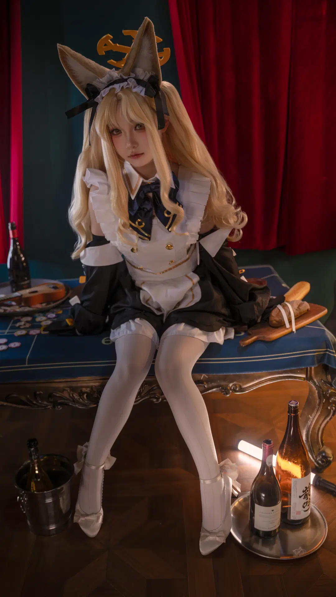 【百合園聖婭cos】蔚藍檔案裡的專屬女僕反差感 - 面包脑袋 - 第2張