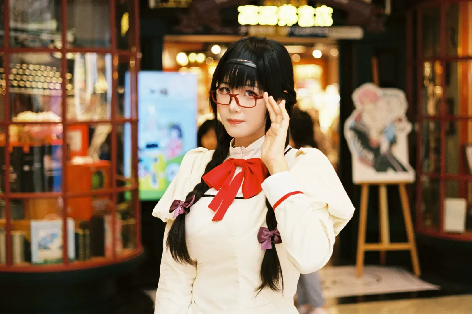 【Madoka Kaname cosplay】Puella Magi Madoka Magica: Destined Bonds Captured on Film by 一只测光表 - Image 2