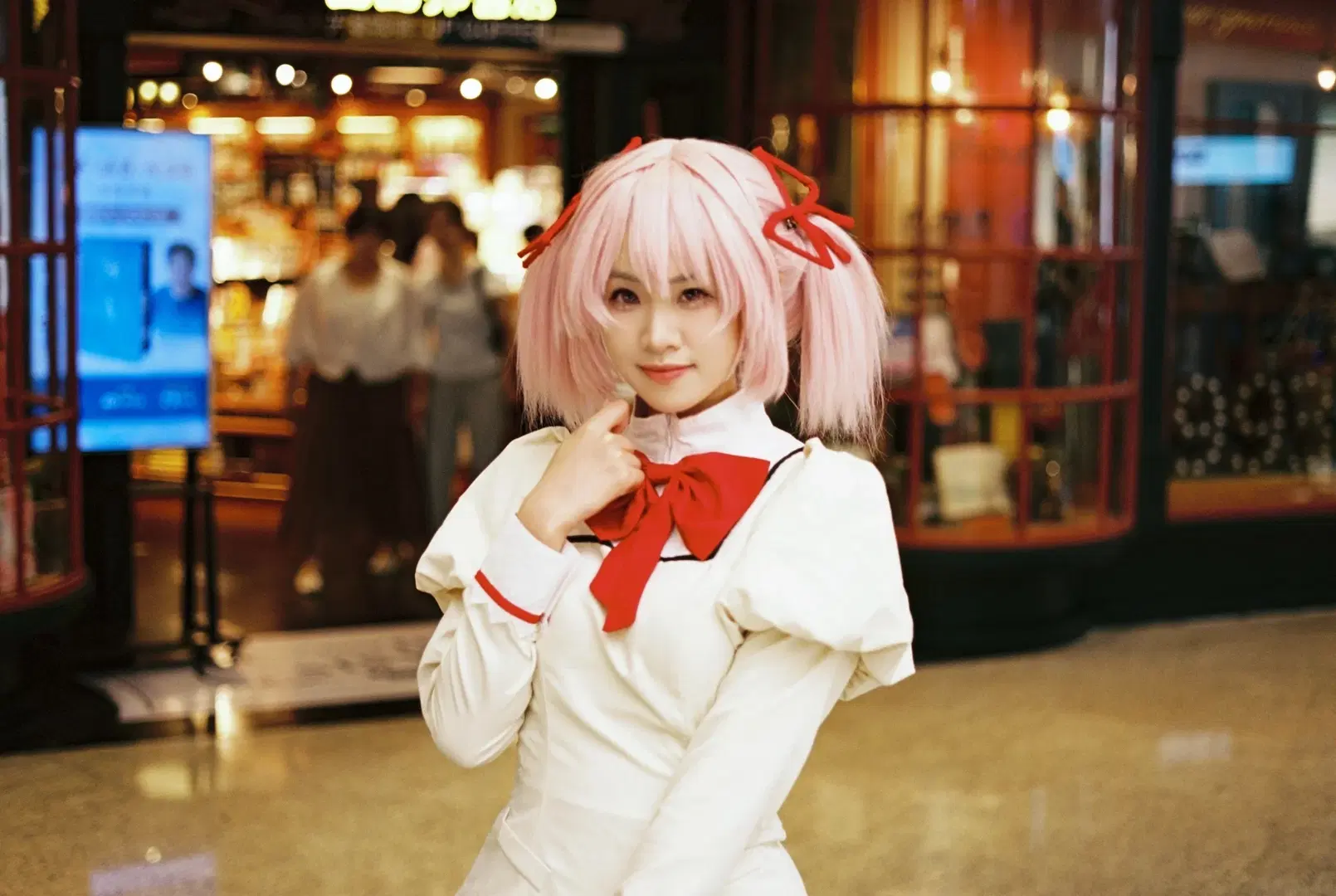 【Madoka Kaname cosplay】Puella Magi Madoka Magica: Destined Bonds Captured on Film by 一只测光表 - Image 3