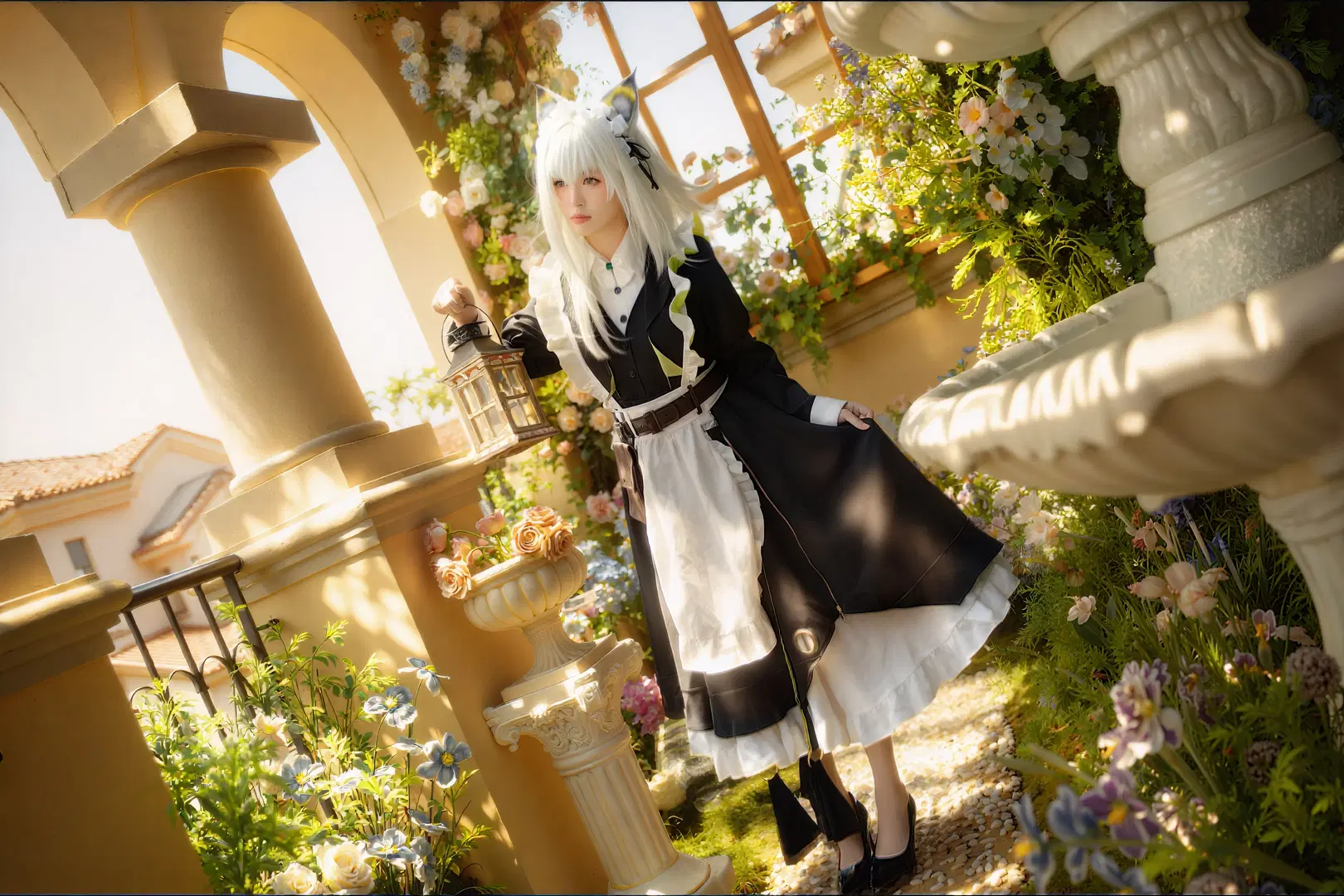 【ケルシー コスプレ】アークナイツ メイド服、暖かな陽射しが注ぐ癒やしの日常 - 店长DD - 3枚目