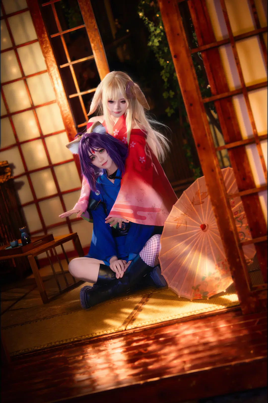 Kaguya-hime cosplay, Cosmic Princess Kaguya!, Japanese style cosplay, Iroha cosplay, Stockings