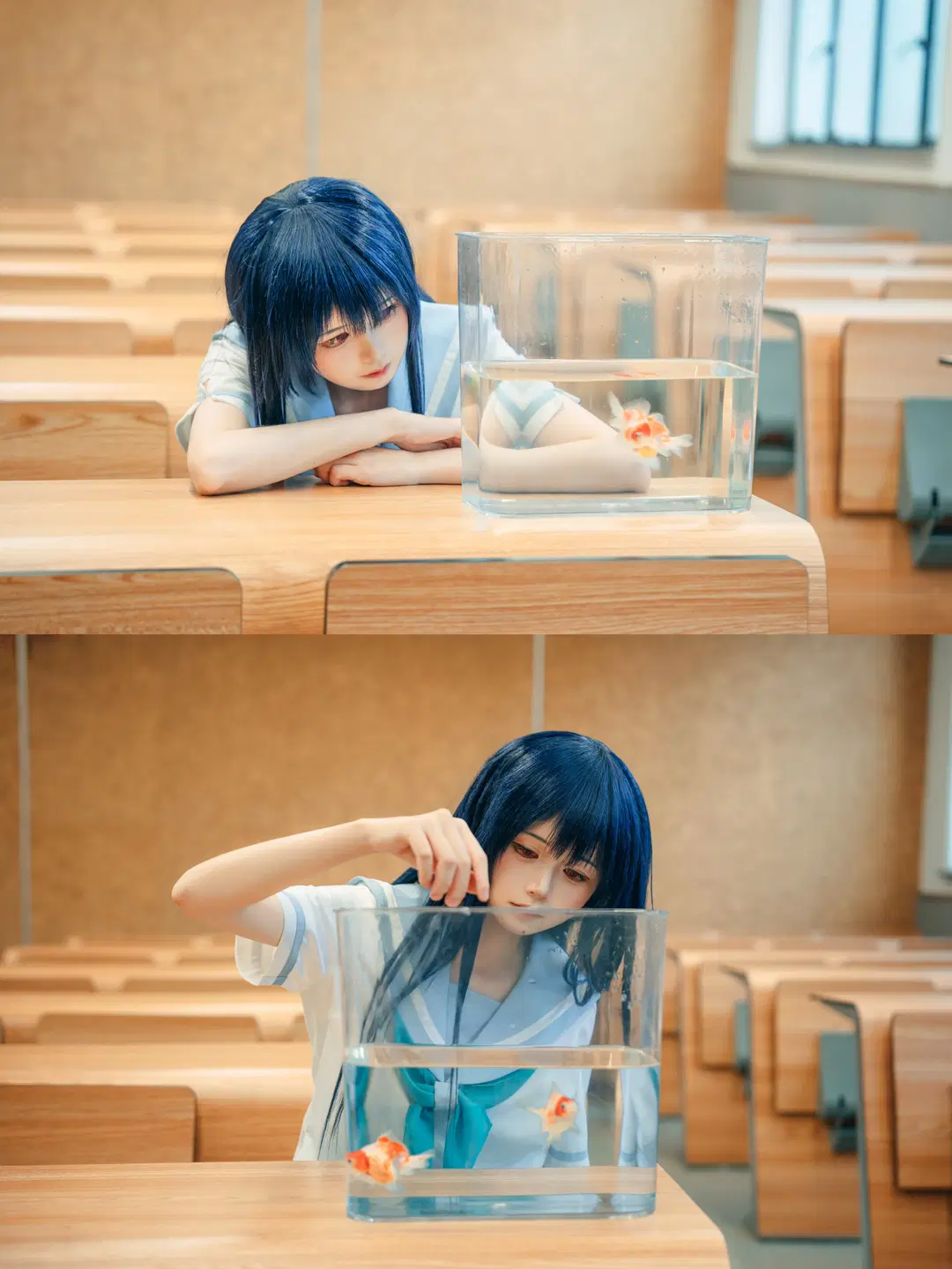 [Nozomi Kasaki cosplay] Summer Melody of Liz and the Blue Bird by 天枰君 - Image 11