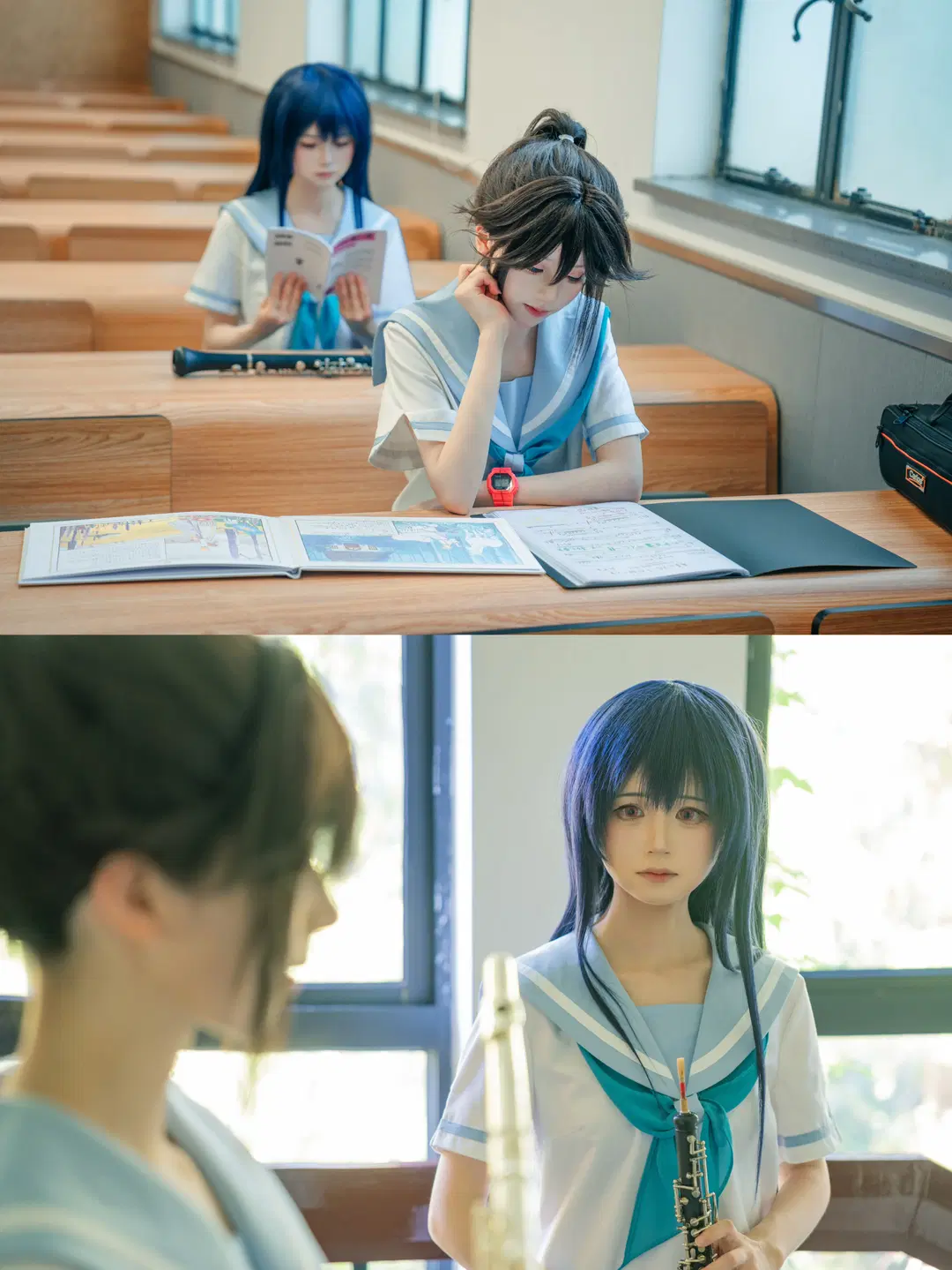 [Nozomi Kasaki cosplay] Summer Melody of Liz and the Blue Bird by 天枰君 - Image 13