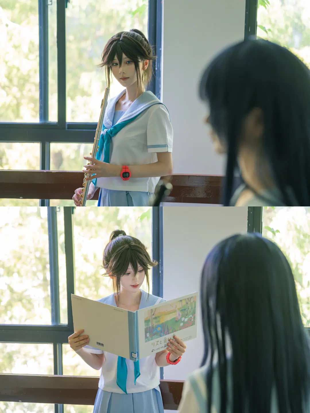 [Nozomi Kasaki cosplay] Summer Melody of Liz and the Blue Bird by 天枰君 - Image 4