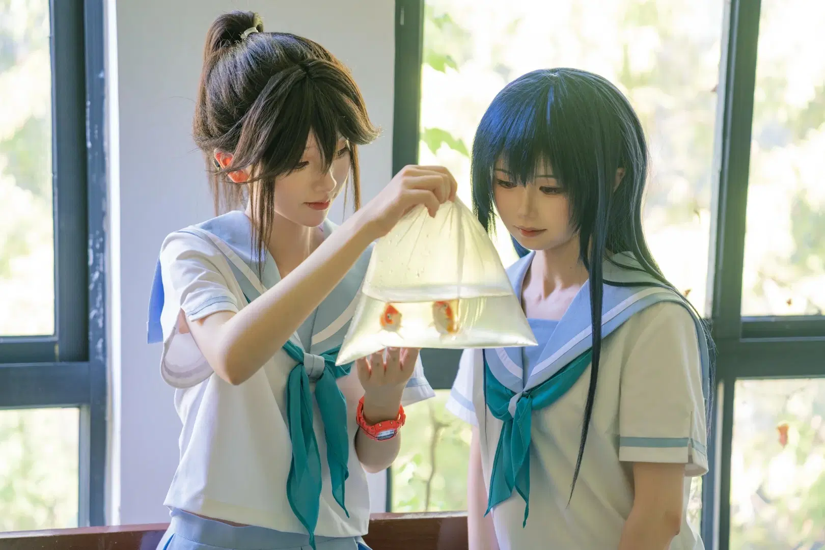 [Nozomi Kasaki cosplay] Summer Melody of Liz and the Blue Bird by 天枰君 - Image 7