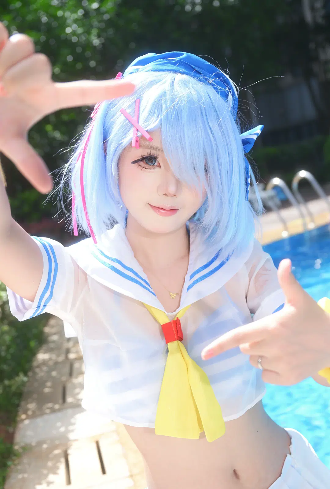 [Rem cosplay] Re:Zero − Starting Life in Another World Swimsuit Photoshoot Log by 暃暃公主 - Image 2